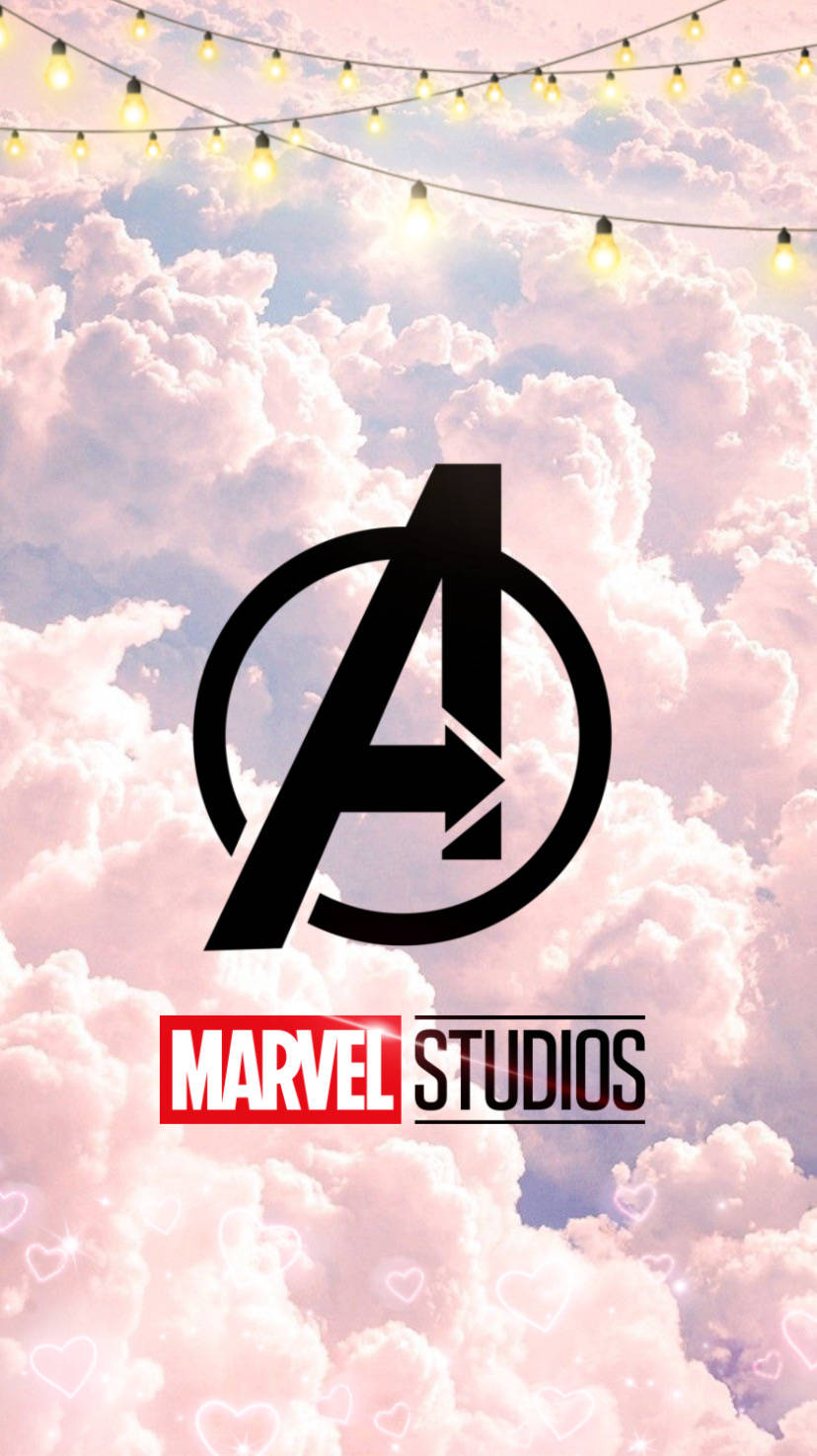Avengers Logo In The Sky Wallpaper