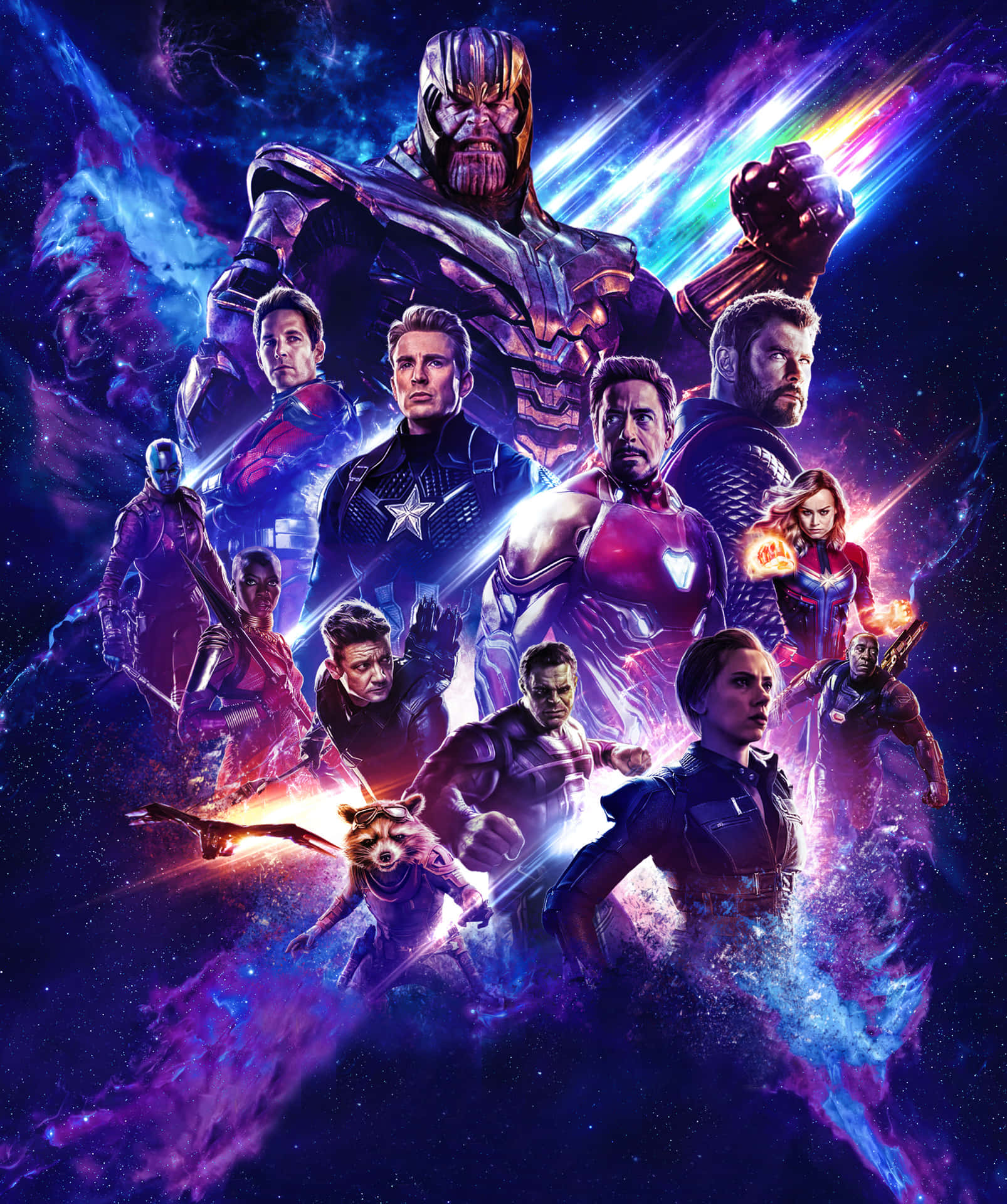 Gør dig klar til en episk showdown med Avengers! Wallpaper