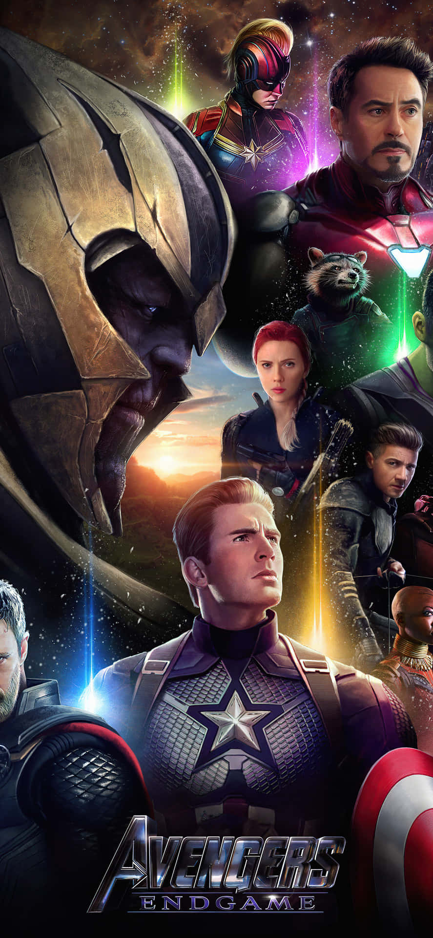 The Avengers assemble to battle evil. Wallpaper