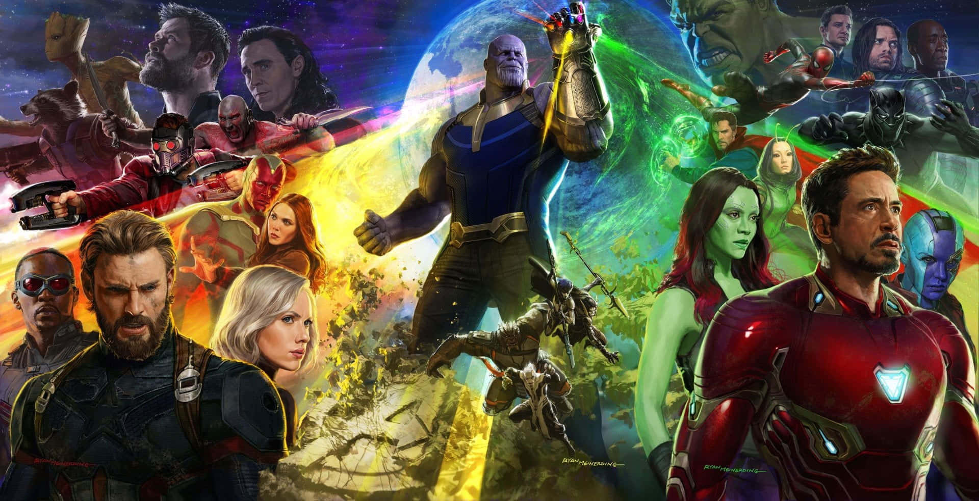 "Avengers Assemble" Wallpaper