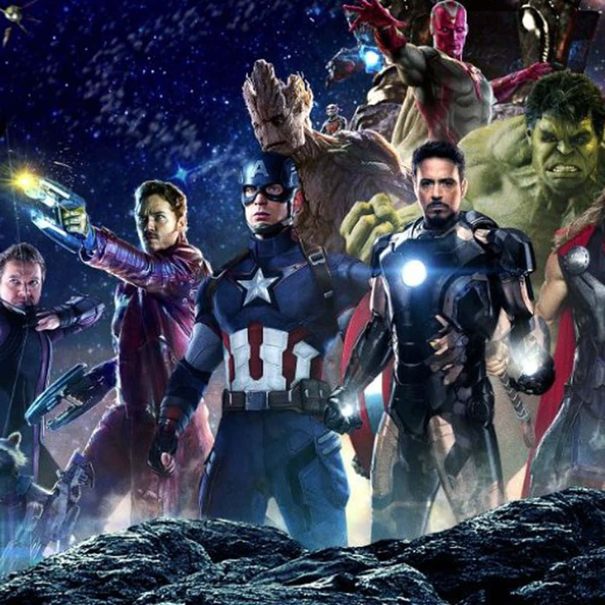 Earth's Mightiest Heroes Together!