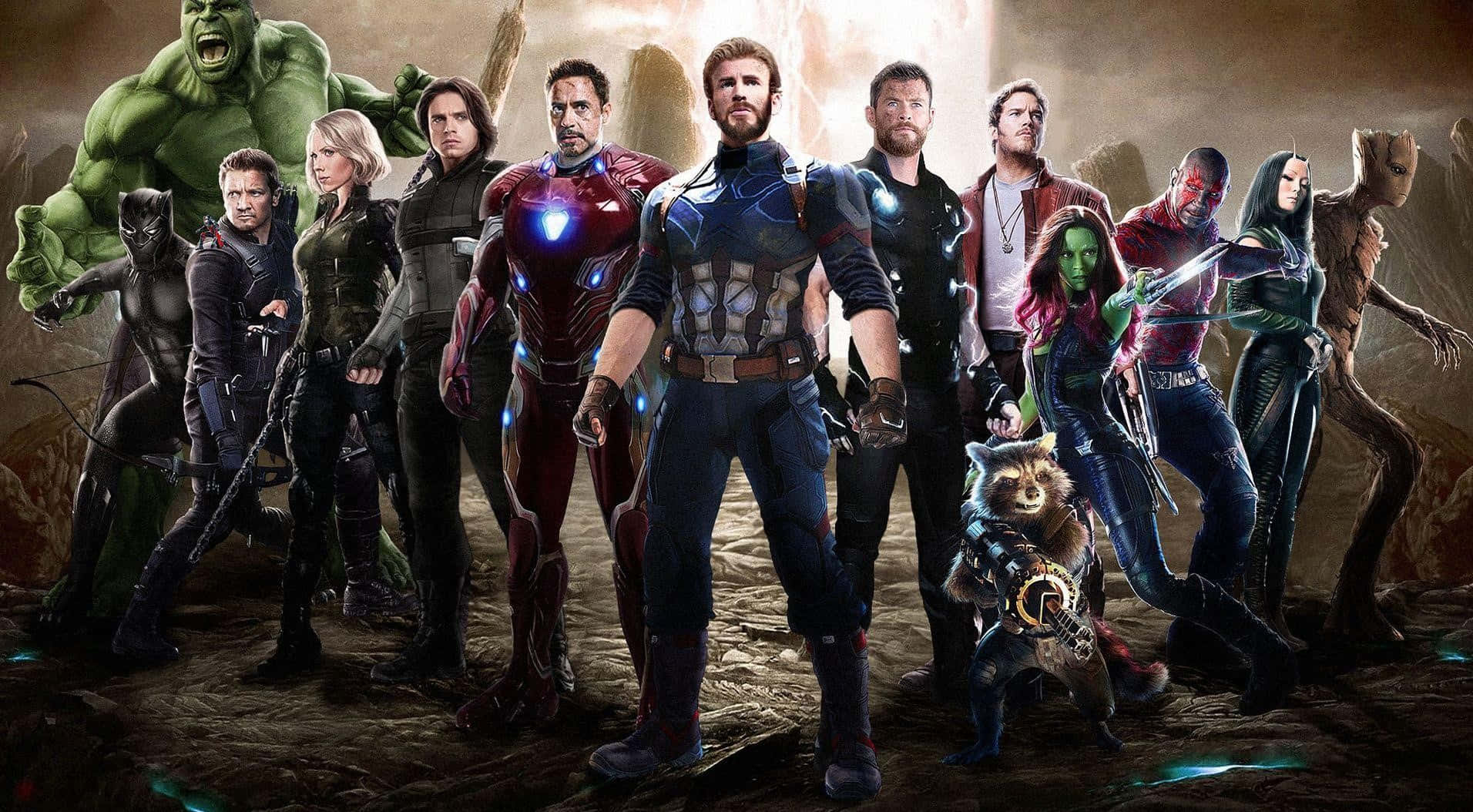 Avengerssamlas - Jordens Mäktigaste Hjältar.