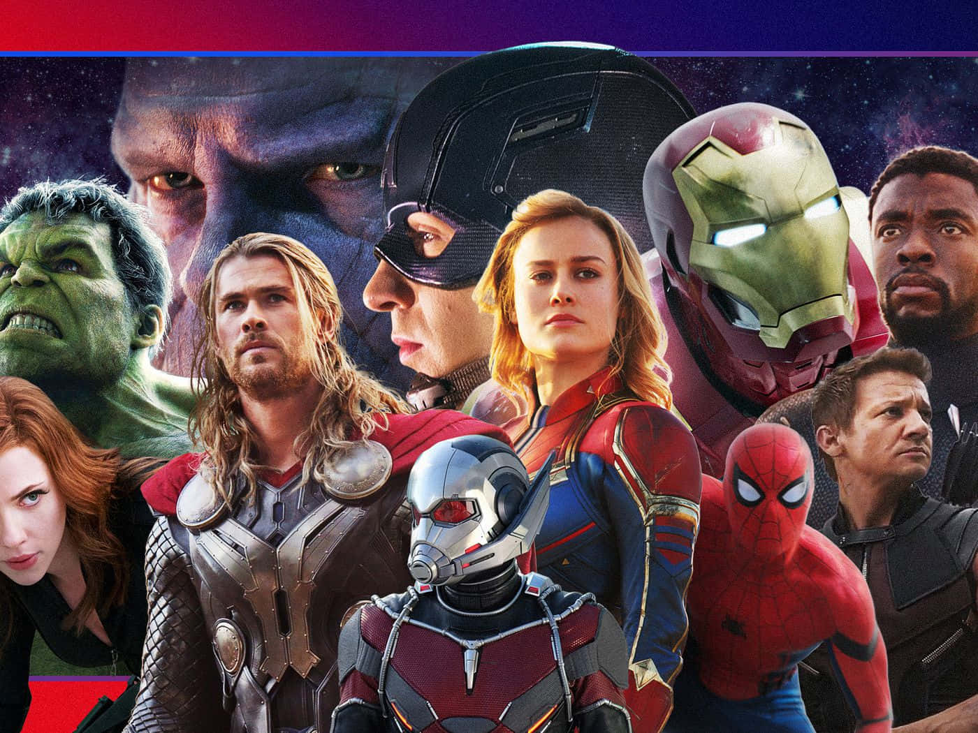 Avengersvereinigen! Sammelt Die Superhelden Des Marvel Cinematic Universe, Um Die Welt Zu Retten!