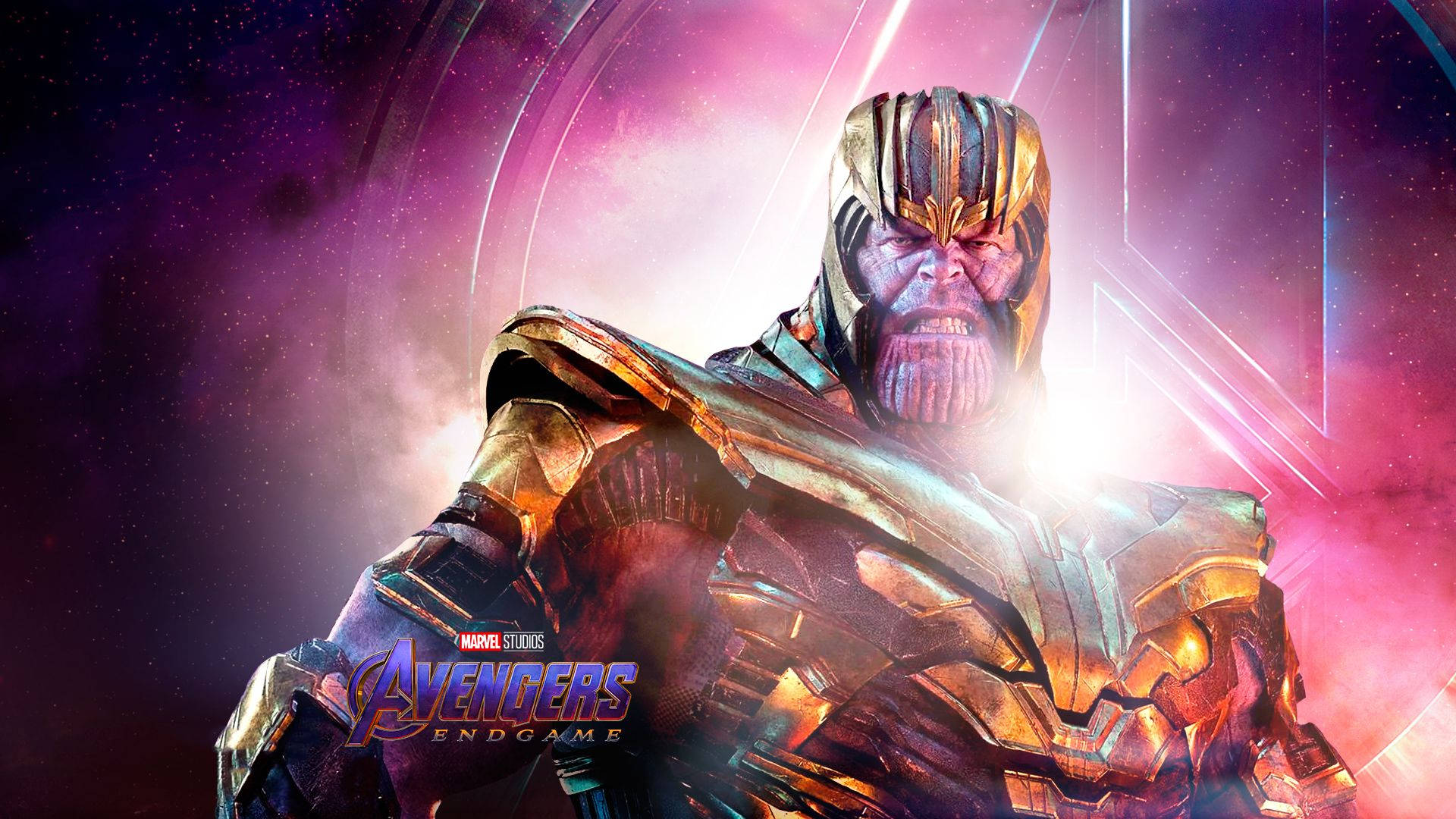 Avengers Purple Thanos Hd Wallpaper