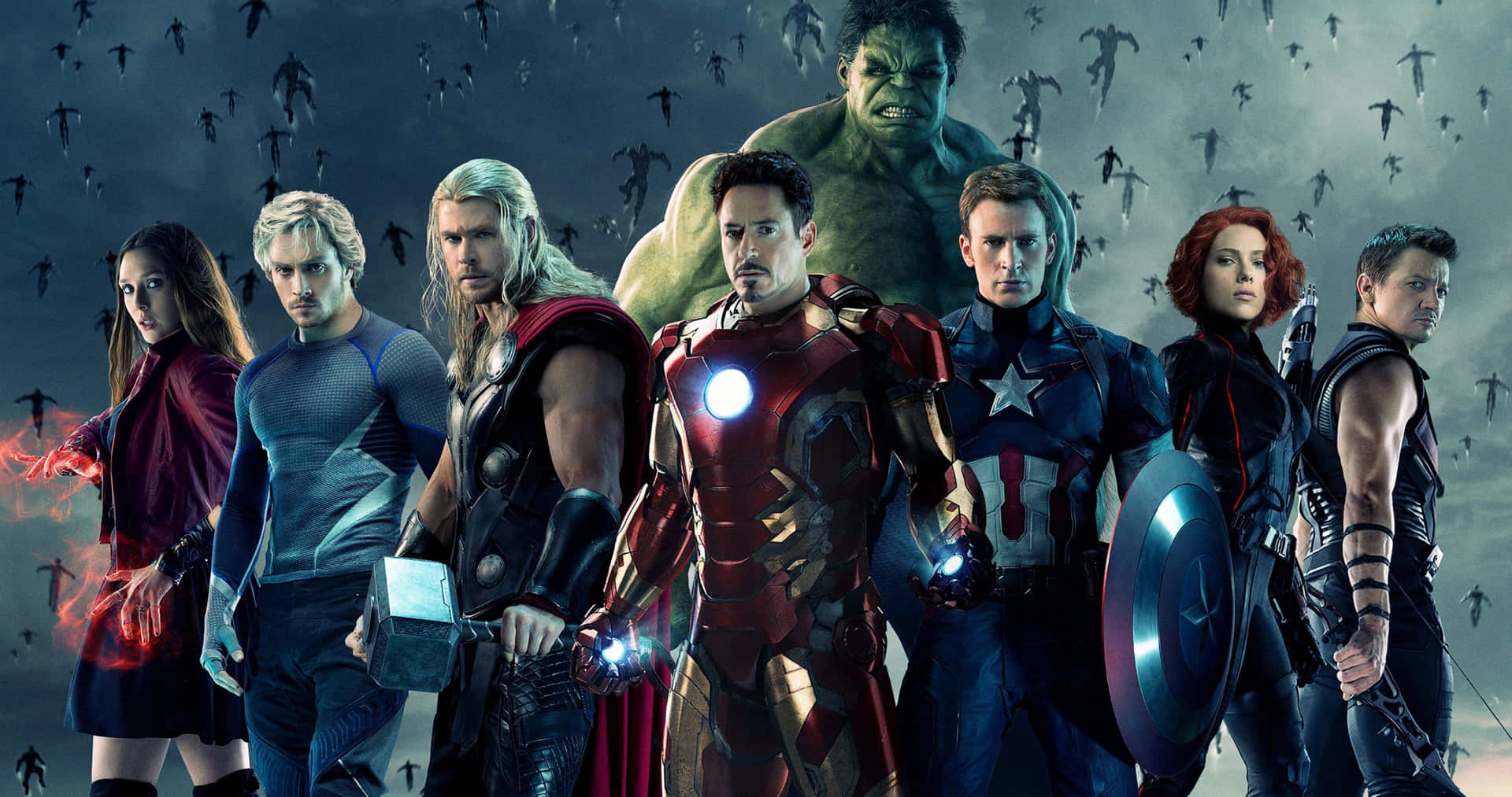 Avengers Team Ready For Battle4 K Wallpaper