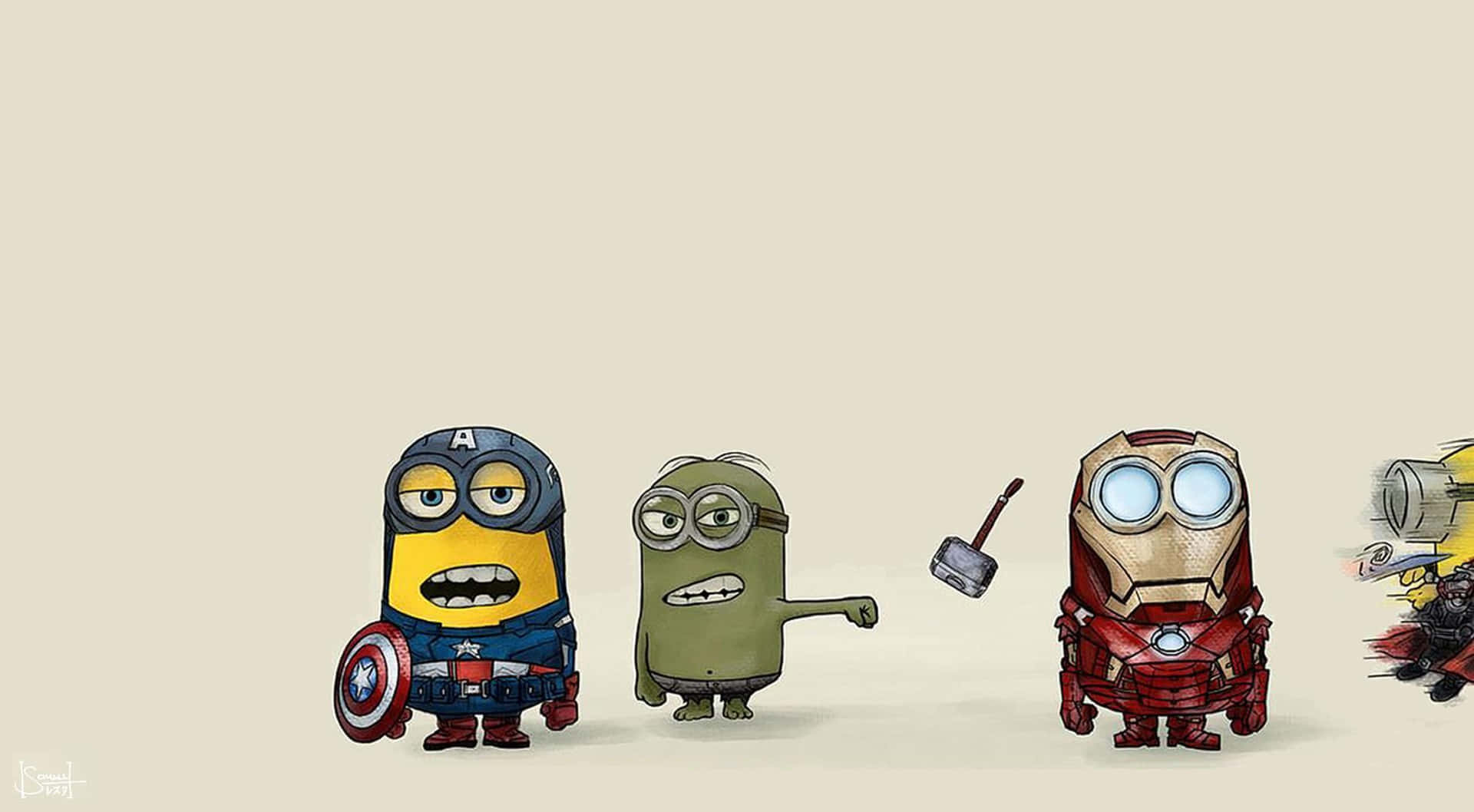 Avengersbakgrundsbild.