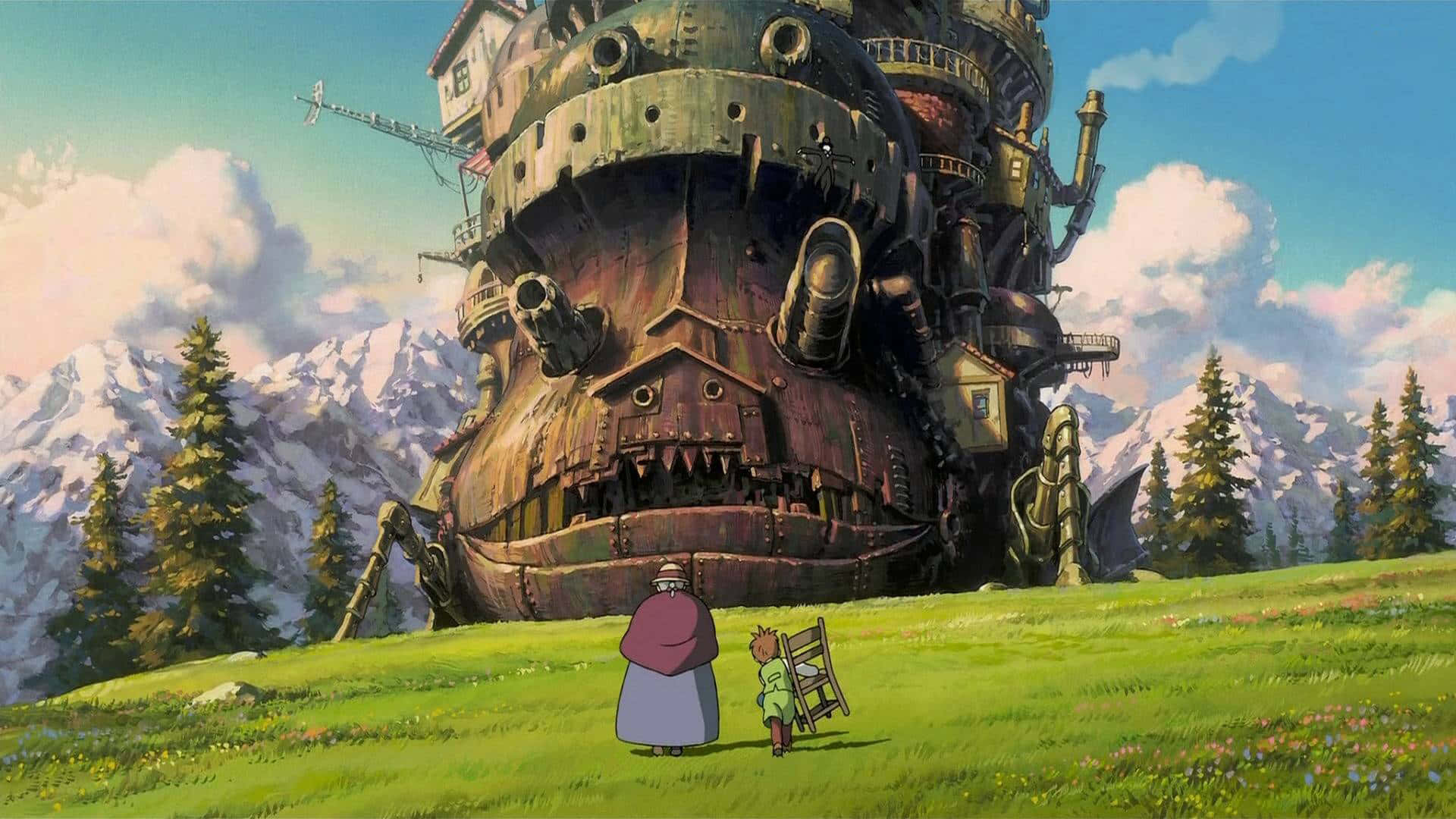 Aventurallena De Espíritu En El Encantador Mundo De Studio Ghibli