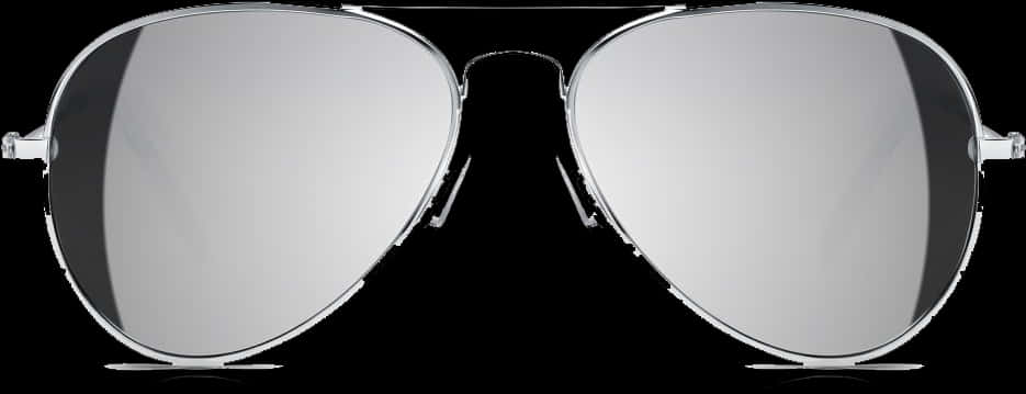 Aviator Sunglasses Product Showcase PNG