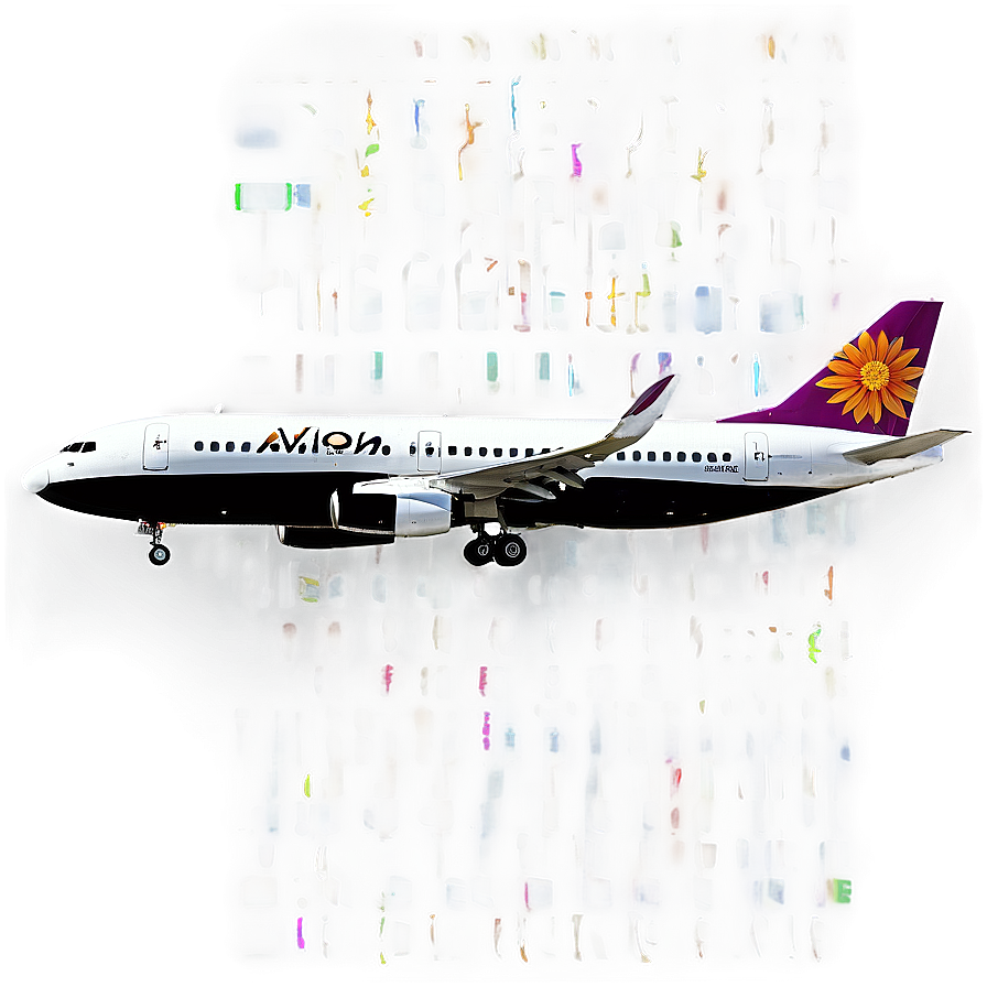 Avion Landing Png Vyy PNG