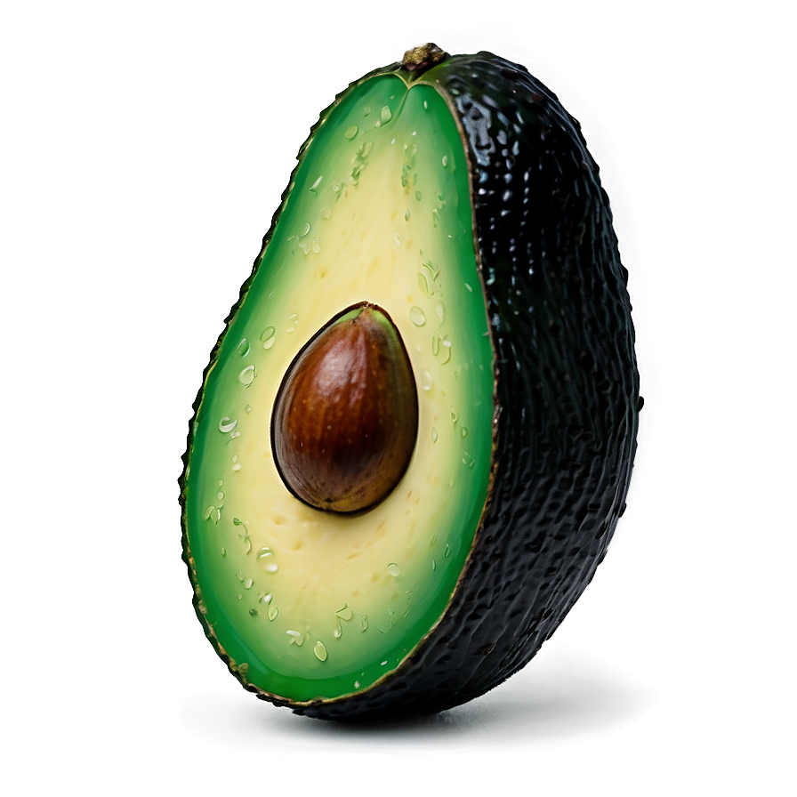 Avocado Black And White Png Hxn78 PNG