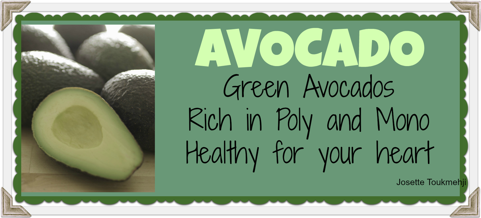 Avocado Health Benefits Promotional Graphic PNG