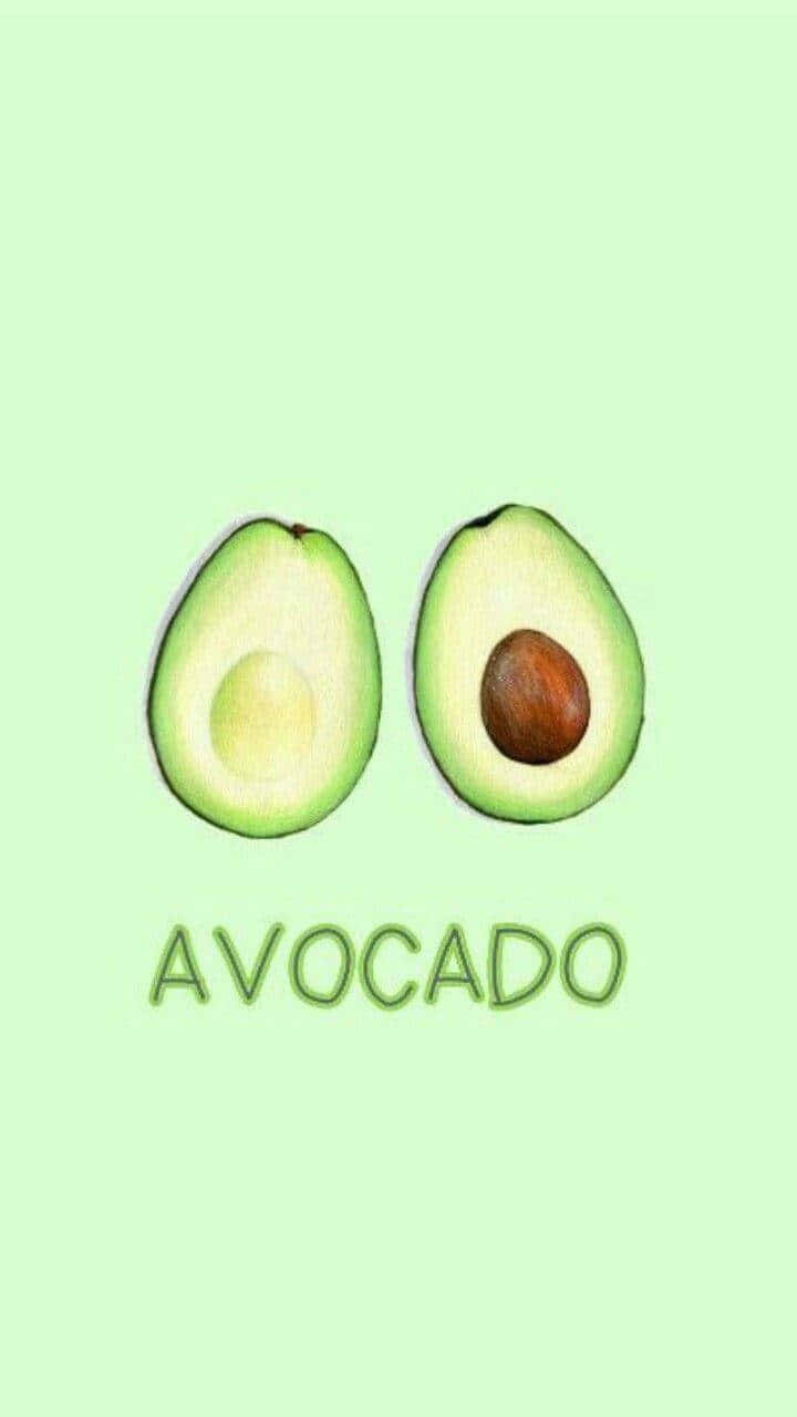 Download wallpaper 938x1668 avocado art fruit iphone 876s6 for  parallax hd background