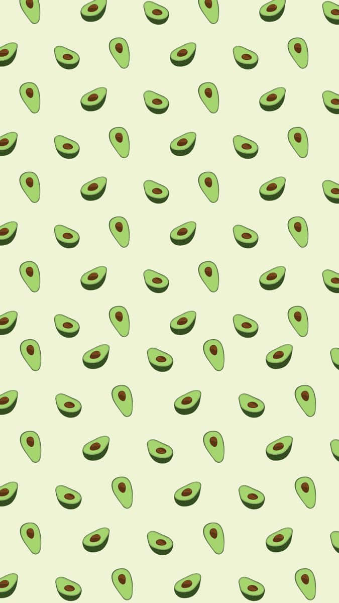 Vis din unikke stil med det stilfulde Avocado Iphone. Wallpaper