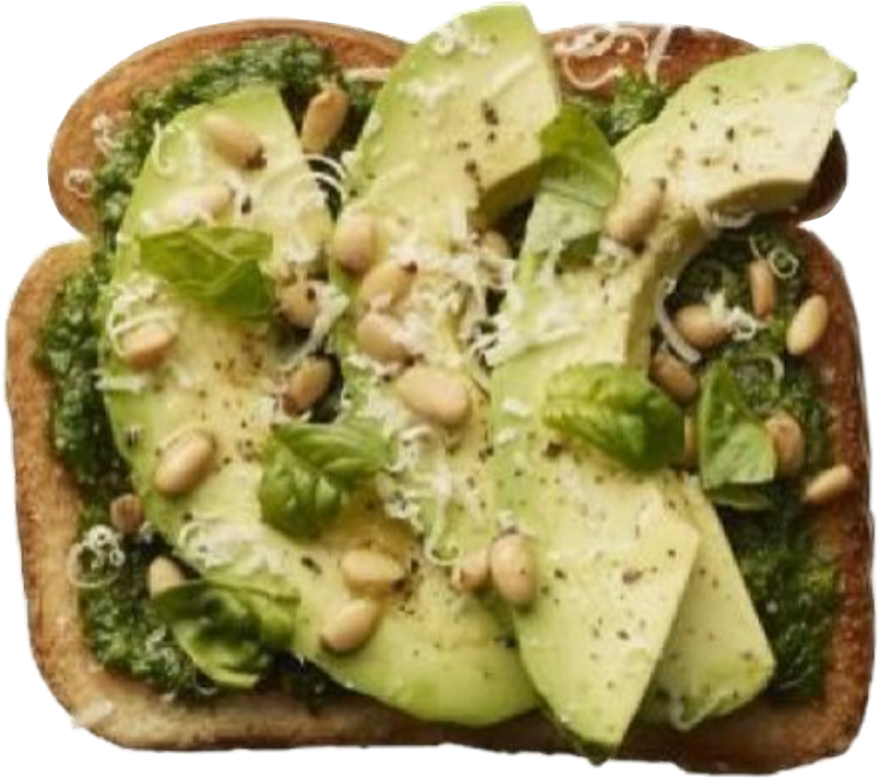 Avocado Pesto Toast.jpg PNG