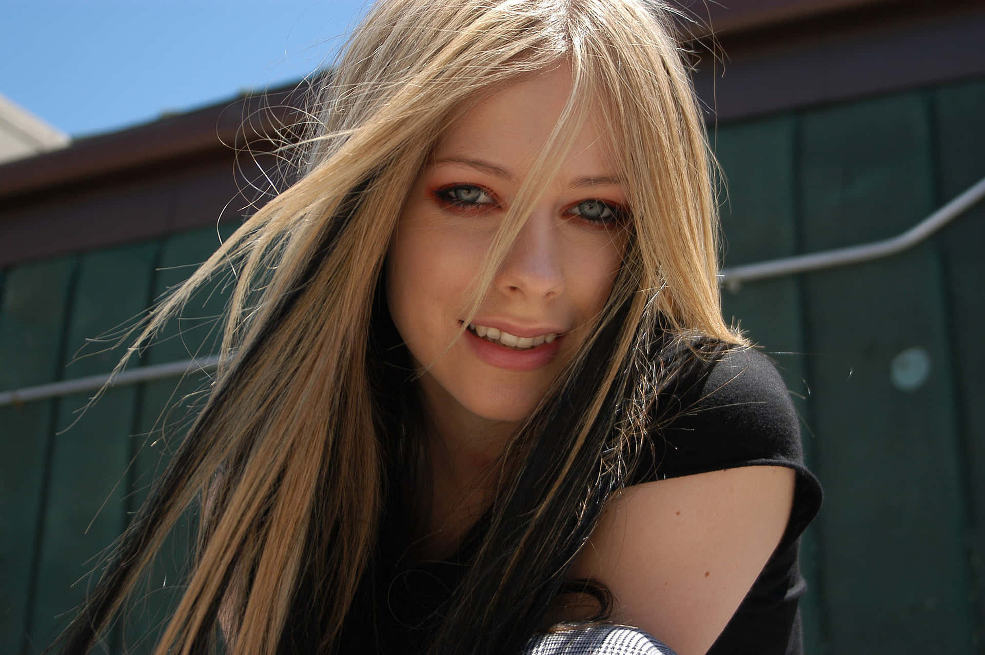 Musikkünstlerin Avril Lavigne Live Auftretend