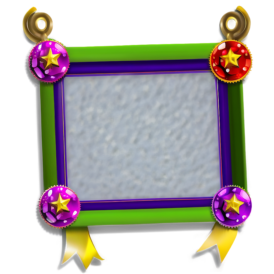 Award Certificate Frame Png 06262024 PNG