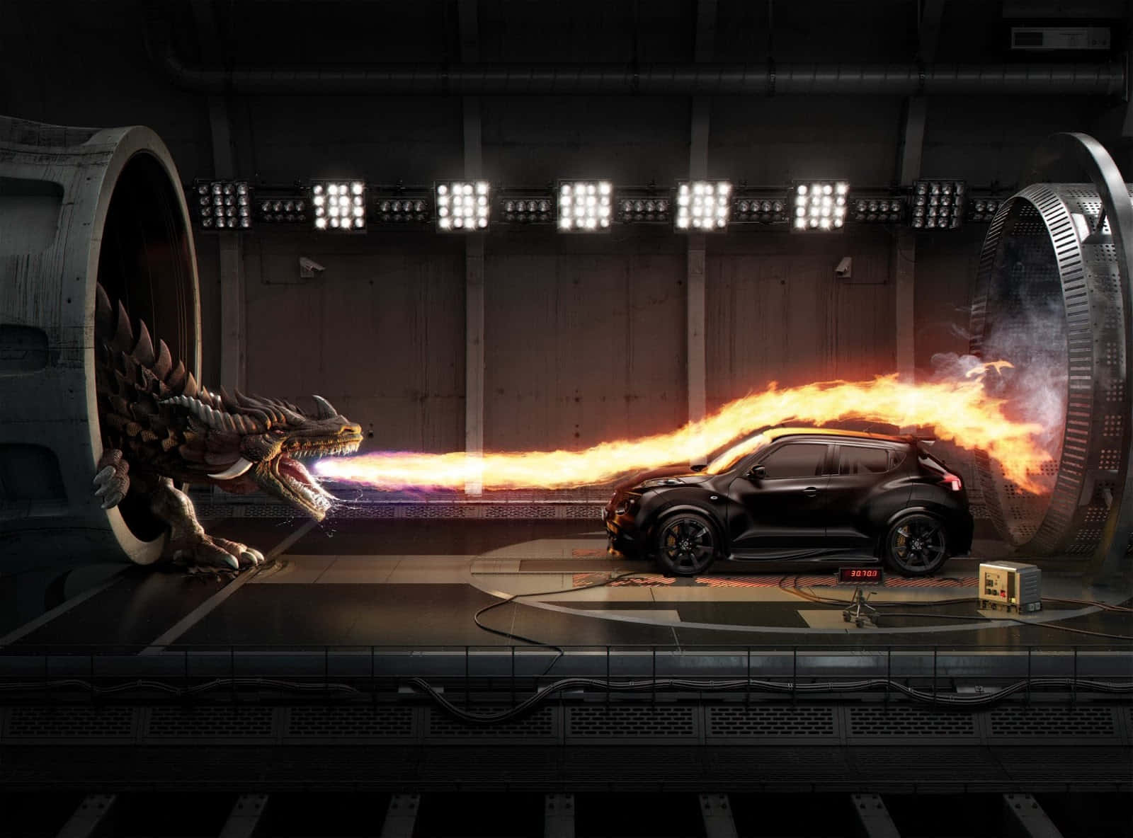 Awe-inspiring Peugeot Onyx Supersport In Action Wallpaper