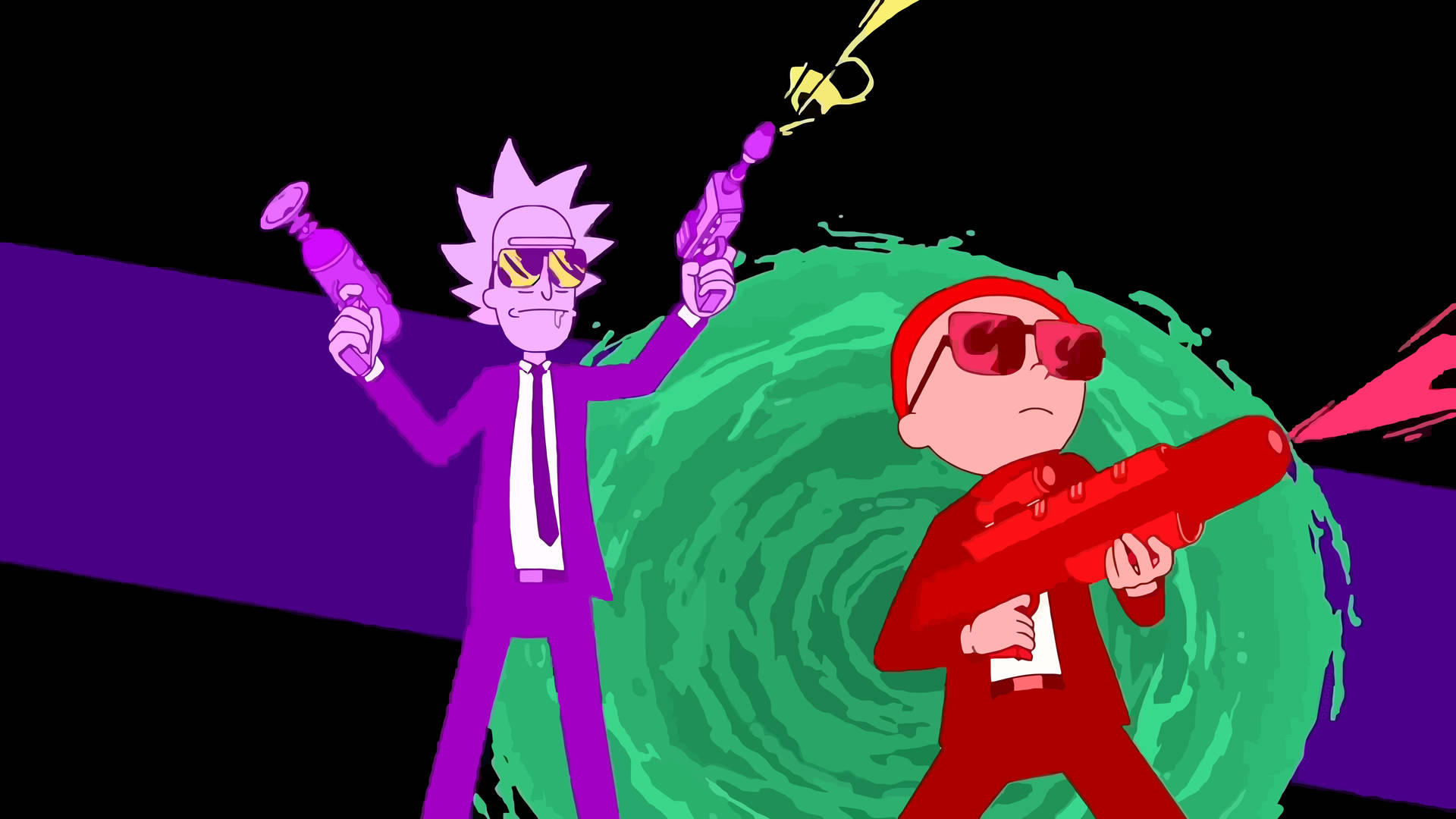 Awesome Agents Rick And Morty Cool Wallpaper