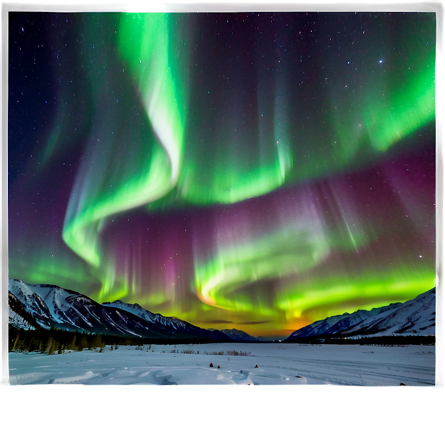 Awesome Aurora Borealis Png Aoj92 PNG