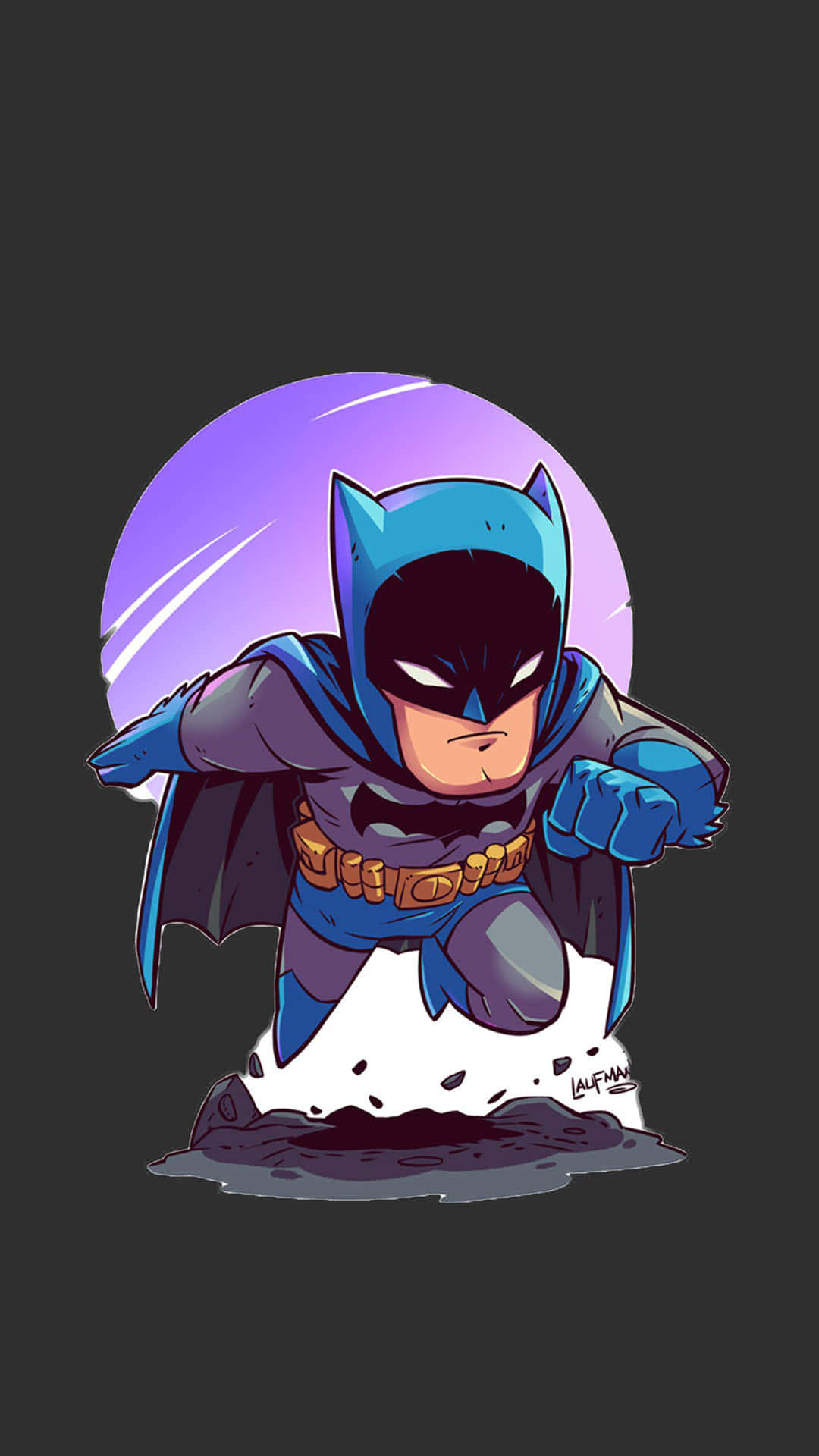 Sättskydd För Gotham City Med En Fantastisk Batman Iphone Bakgrund. Wallpaper