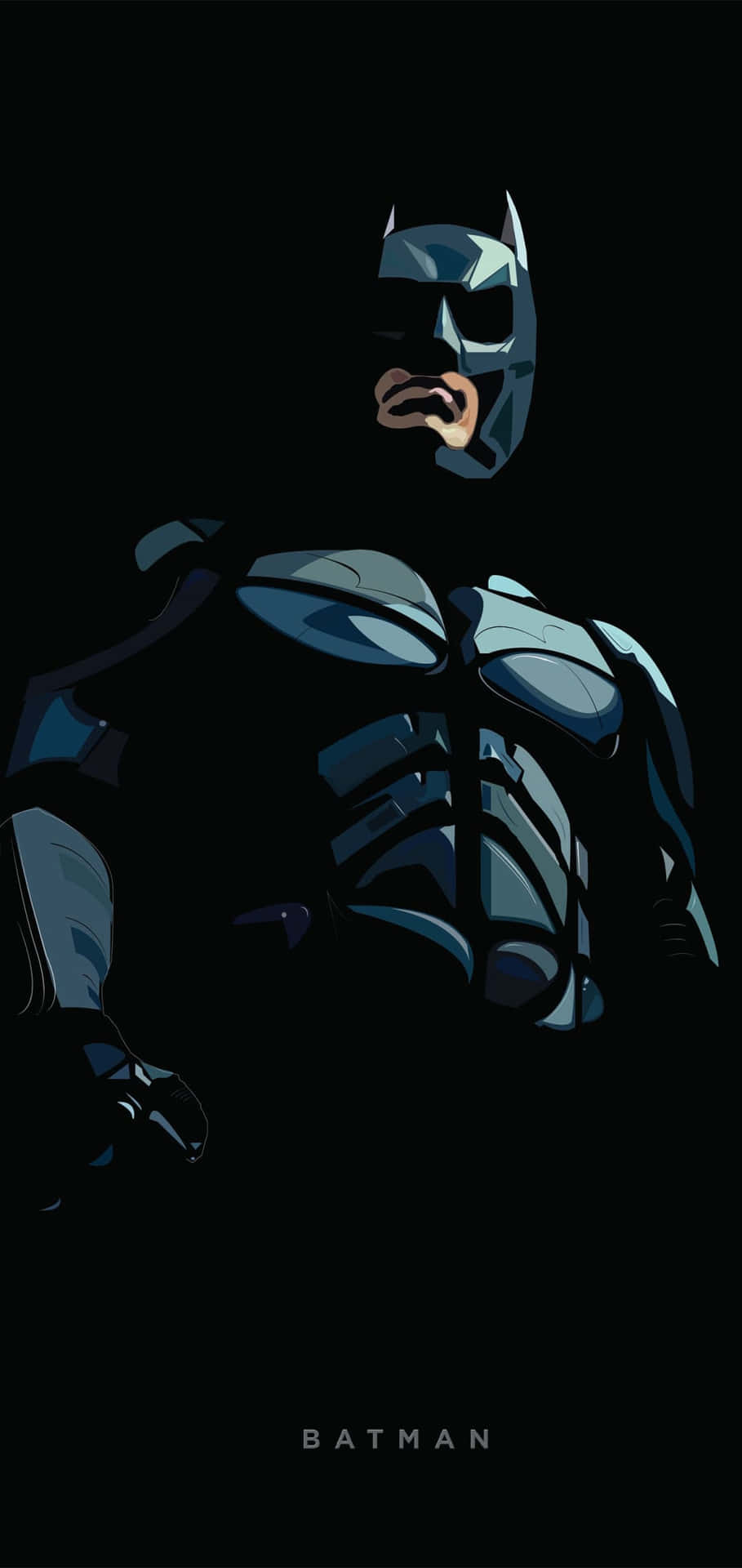 Taucheein In Eine Welt Voller Superhelden Mit Dem Fantastischen Batman Iphone! Wallpaper