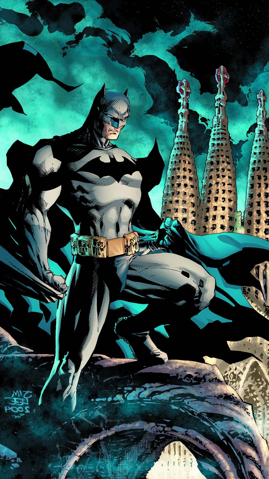 Get the coolest phone case with your favorite superhero – Batman Wallpaper