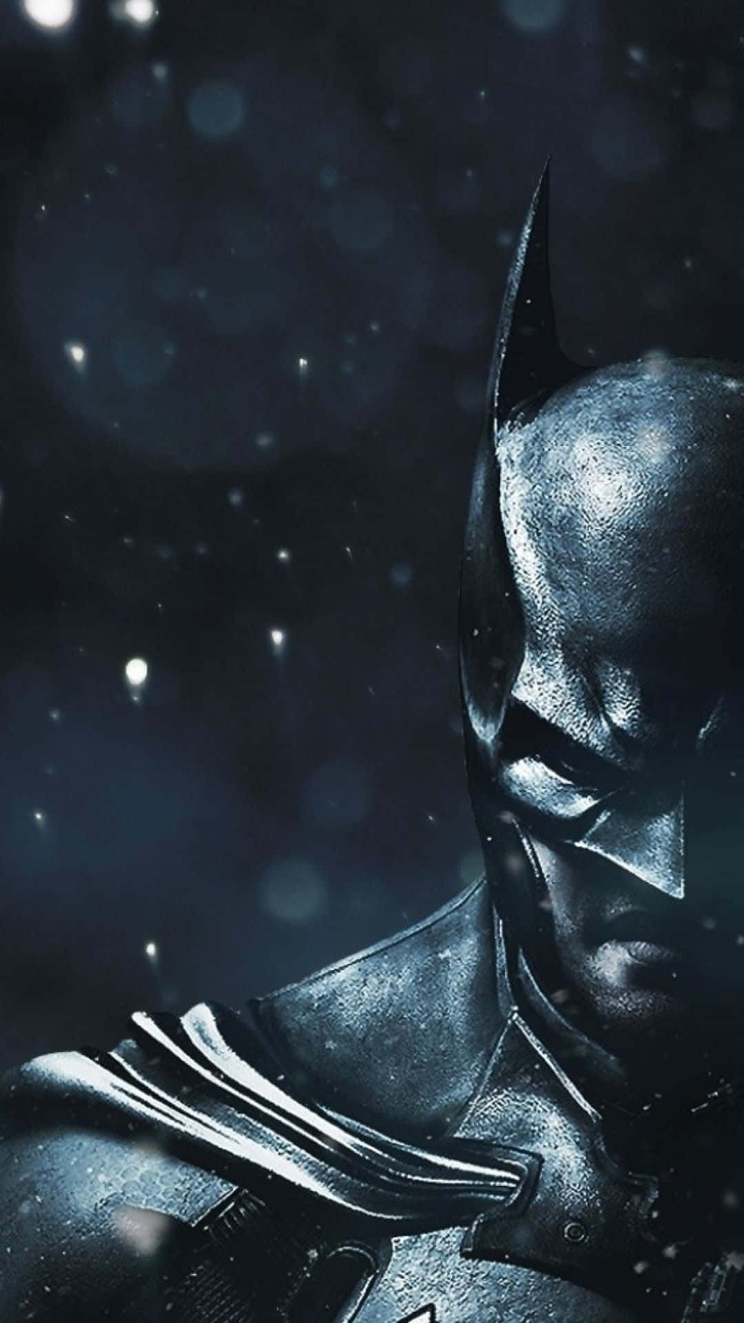 Get the coolest look for your iPhone - with the "Awesome Batman" design Wallpaper