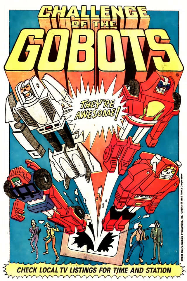 Awesome Challenge Of The Gobots Wallpaper