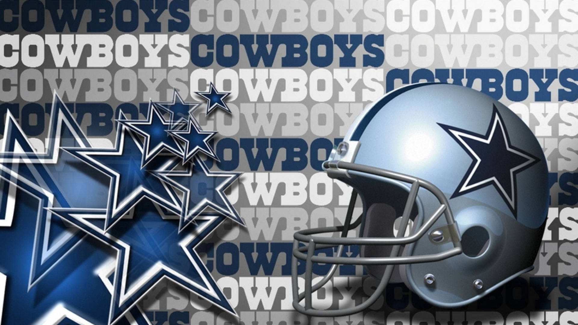 Awesome Dallas Cowboys Blue Stars Wallpaper