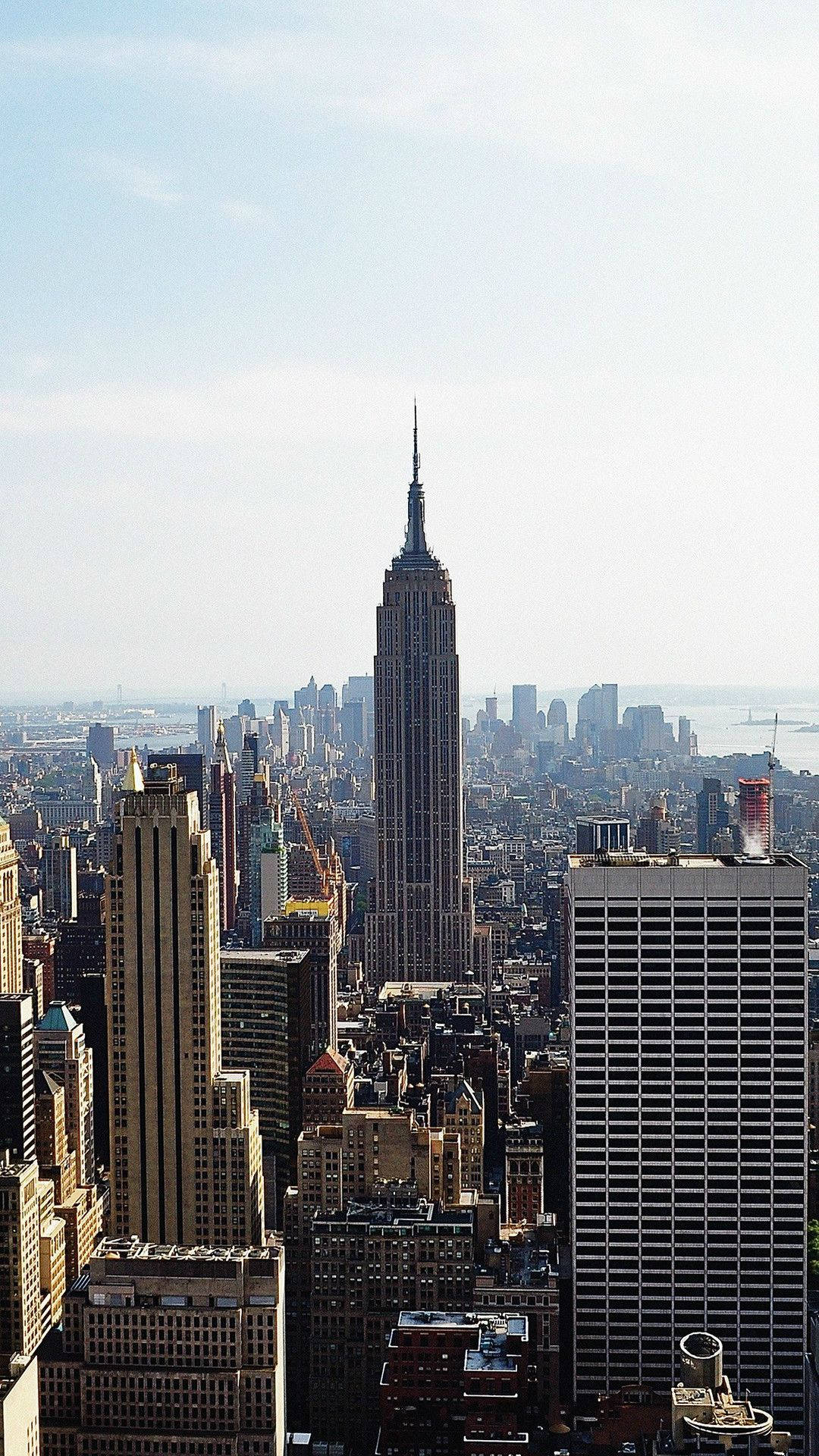 Awesome Empire State New York iPhone Wallpaper