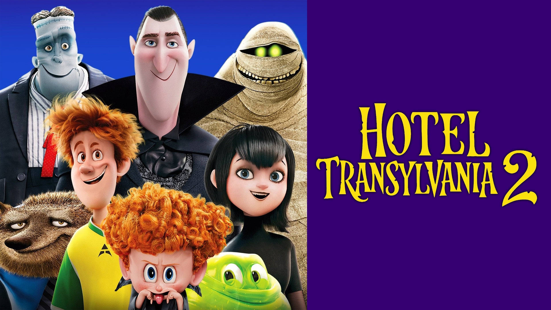Awesome Hotel Transylvania 2 With Logo Wallpaper