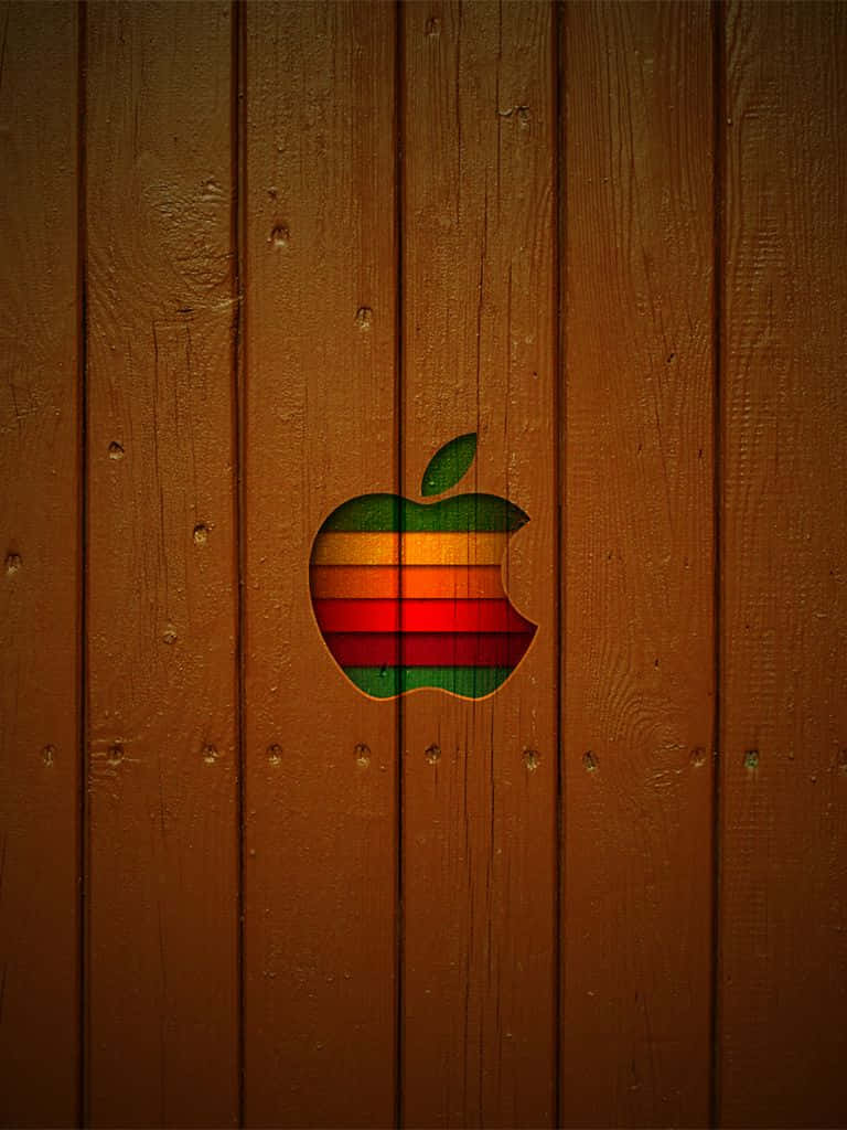 Carved Apple Logo Awesome Ipad Picture
