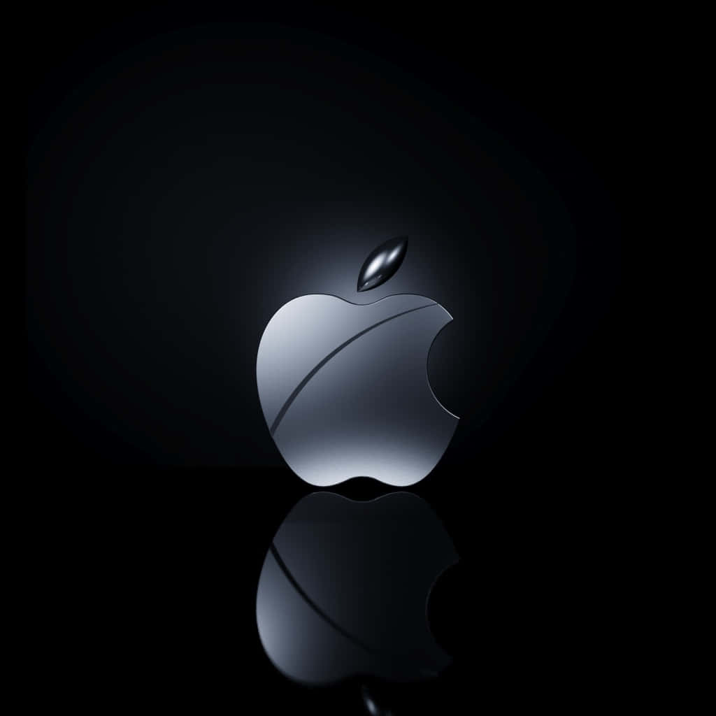 Metallic Apple Logo Awesome Ipad Picture