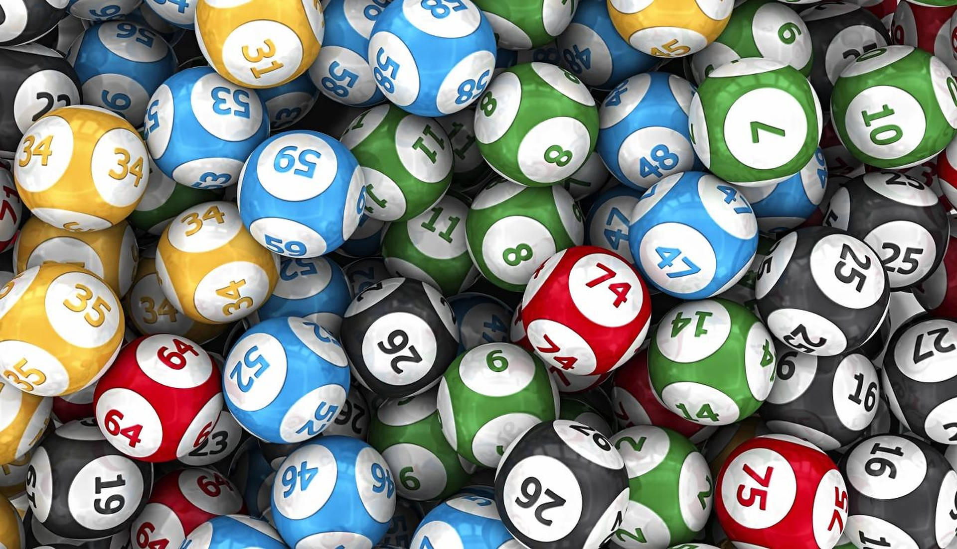 Awesome Lottery Balls Wallpaper