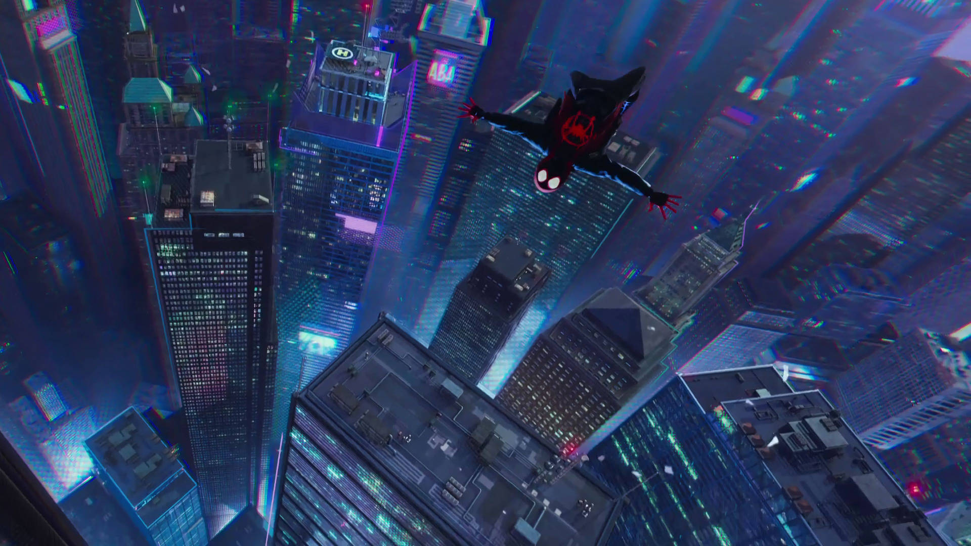 Awesome Media Art Spider Man Into The Spider Verse