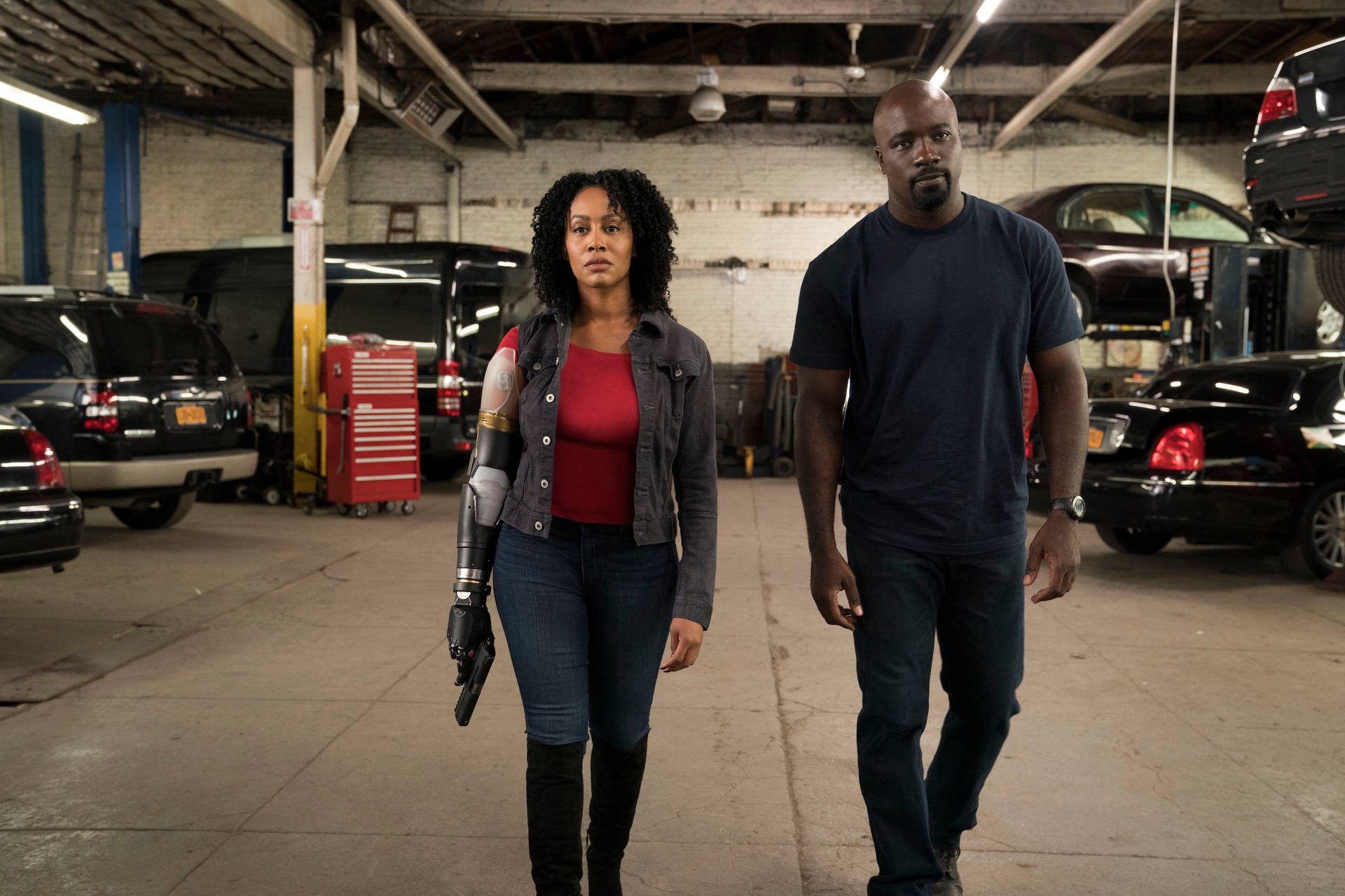 Awesome Misty Knight And Luke Cage Wallpaper