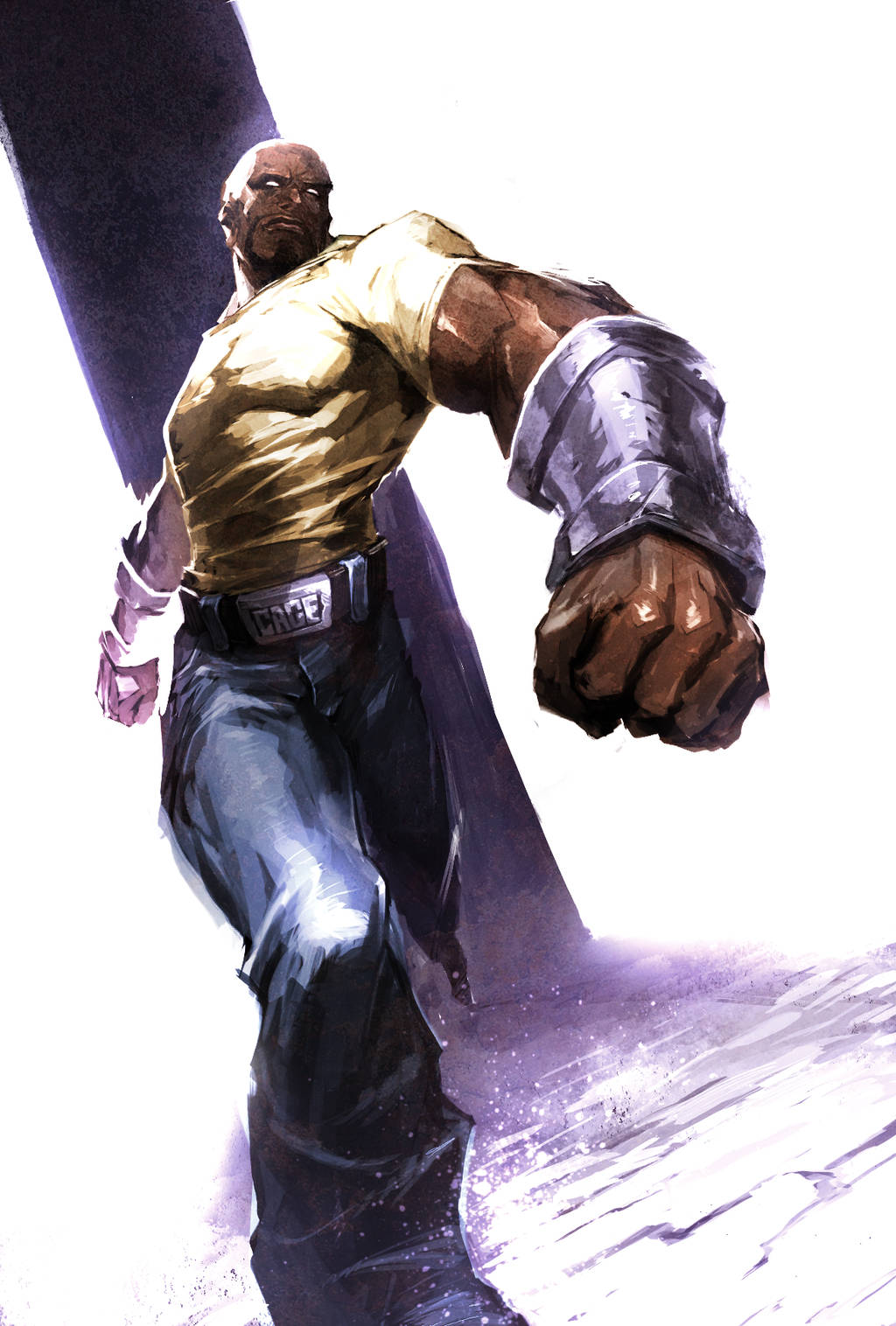 Genialeshandy-hintergrundbild Von Marvel Luke Cage. Wallpaper