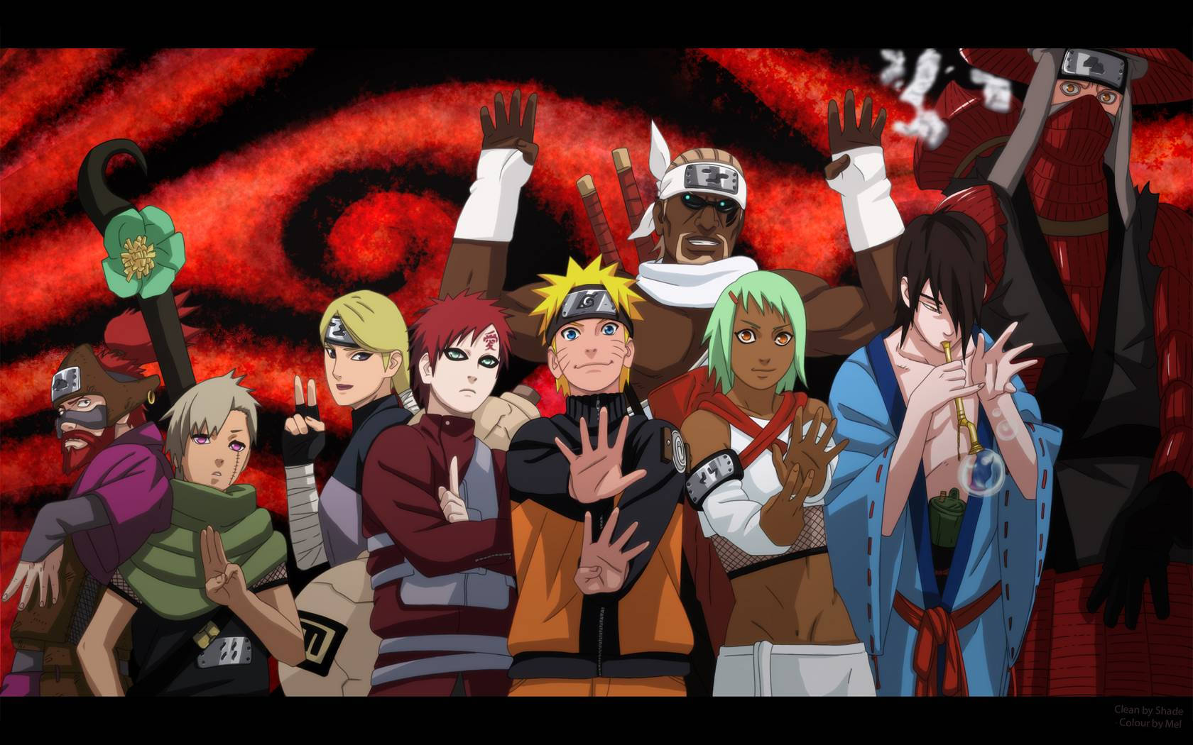Awesome Naruto Ninja Members Picture