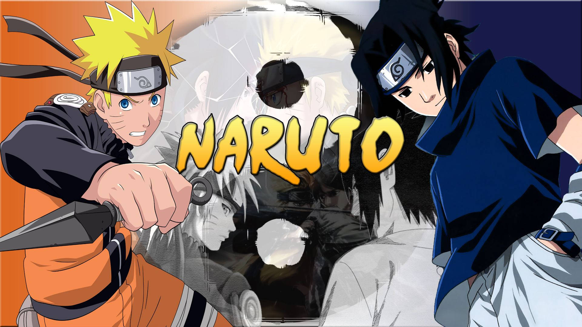Awesome Naruto With Uchiha Background