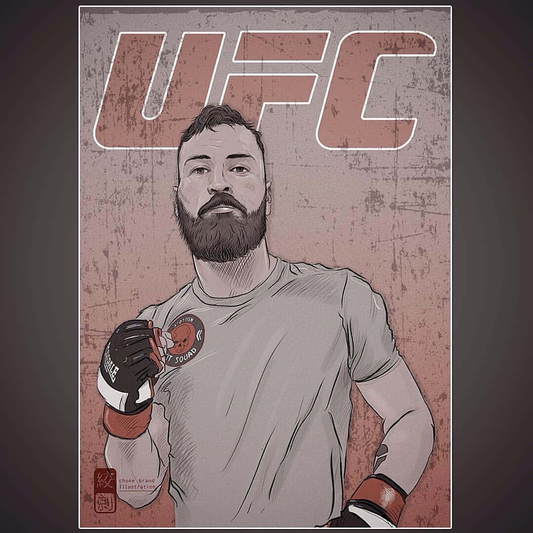 Fantastisk Paul Craig UFC Kunstværk Billede Tapet: Se fantastiske billeder og kunst fra Paul Craigs seneste kamp. Wallpaper