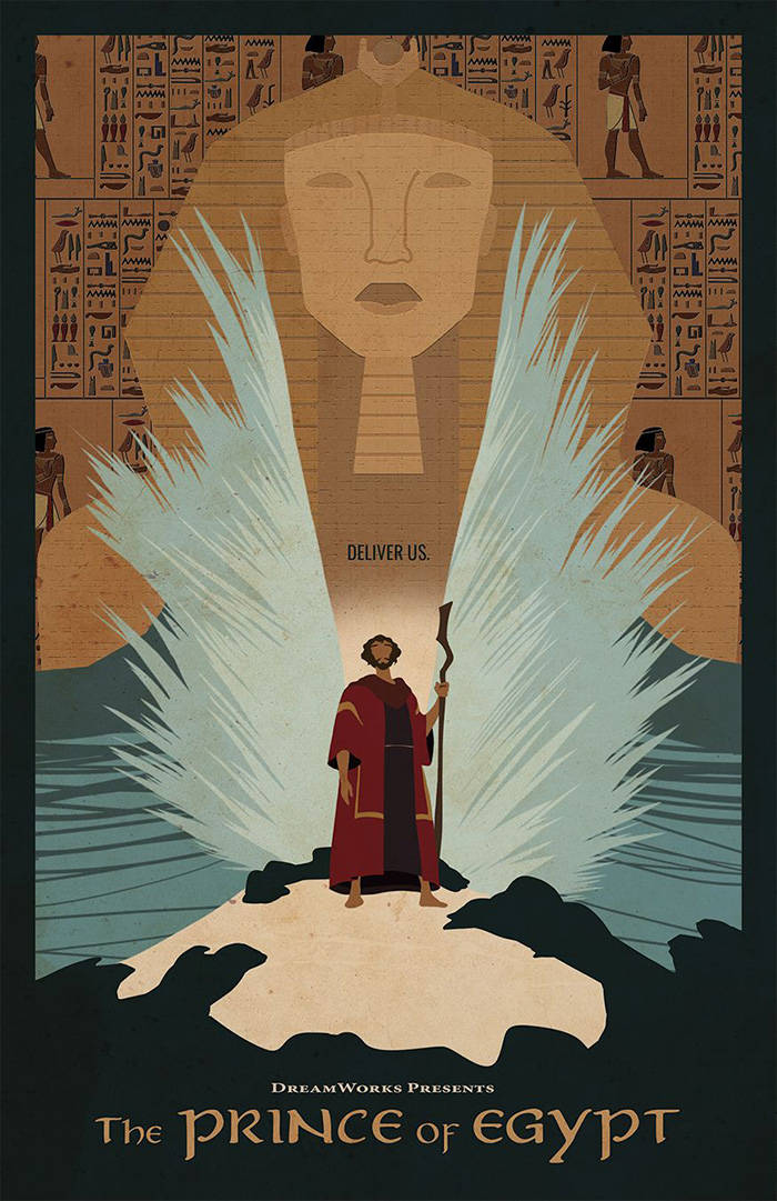 Fantastiskaffisch The Prince Of Egypt. Wallpaper