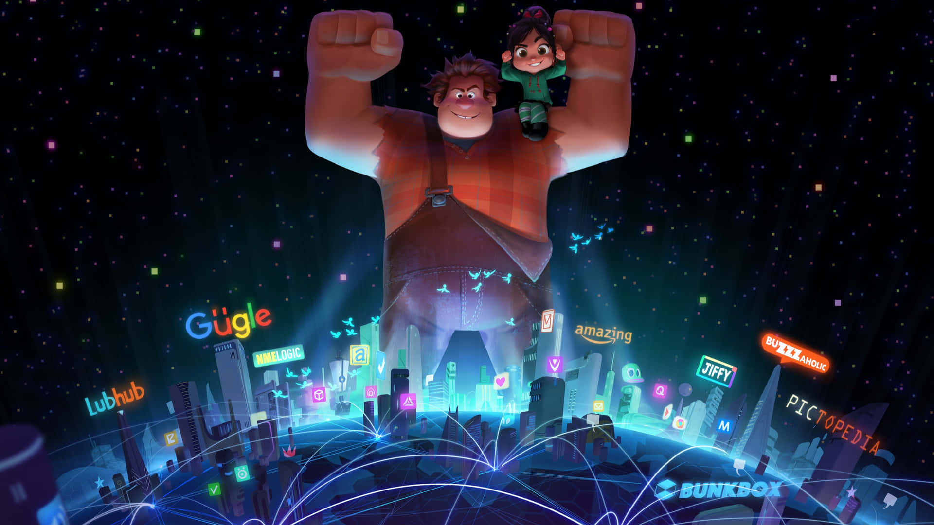 Awesome Ralph Breaks The Internet Wallpaper