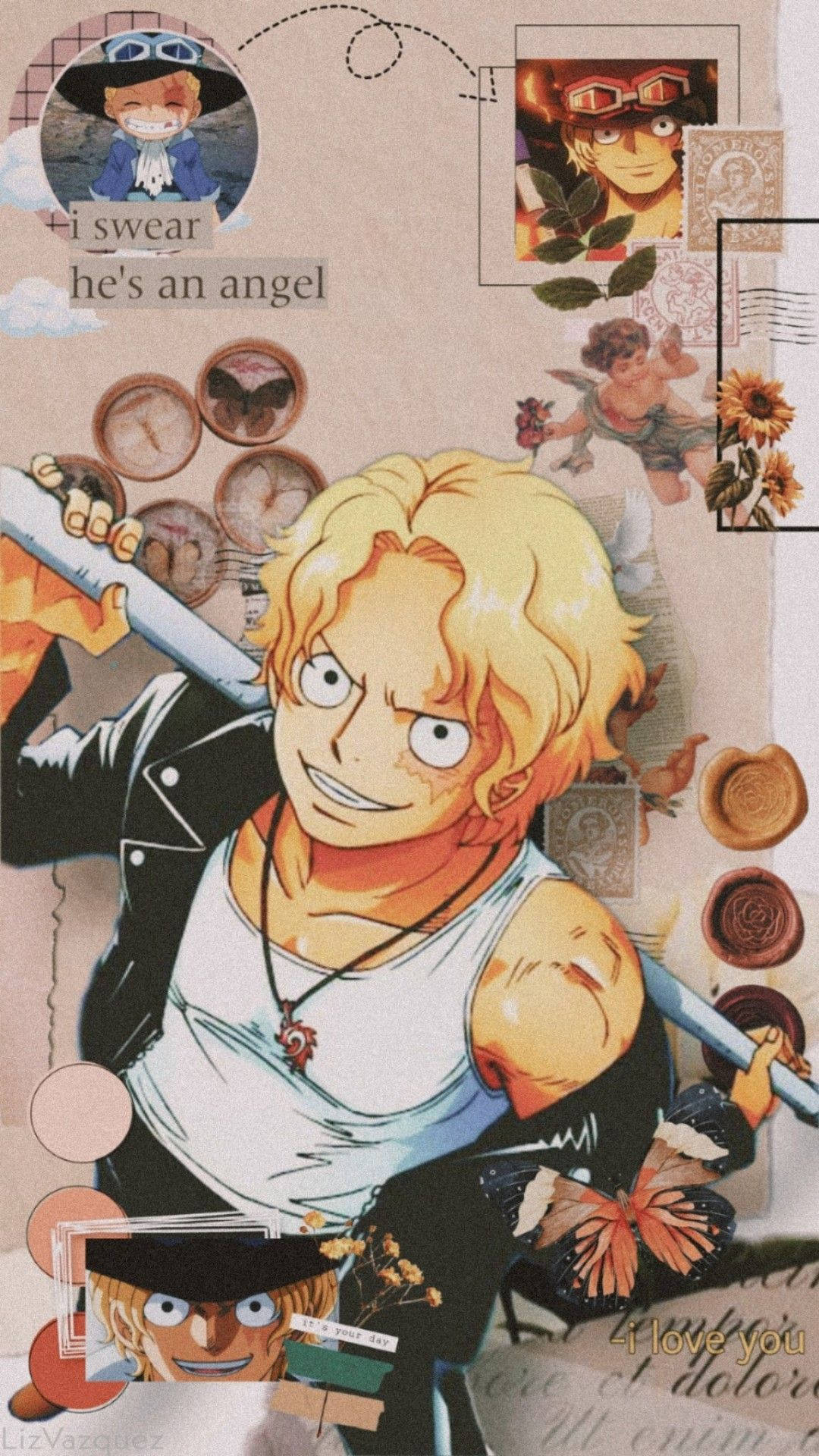 Awesome Sabo One Piece Aesthetic Wallpaper