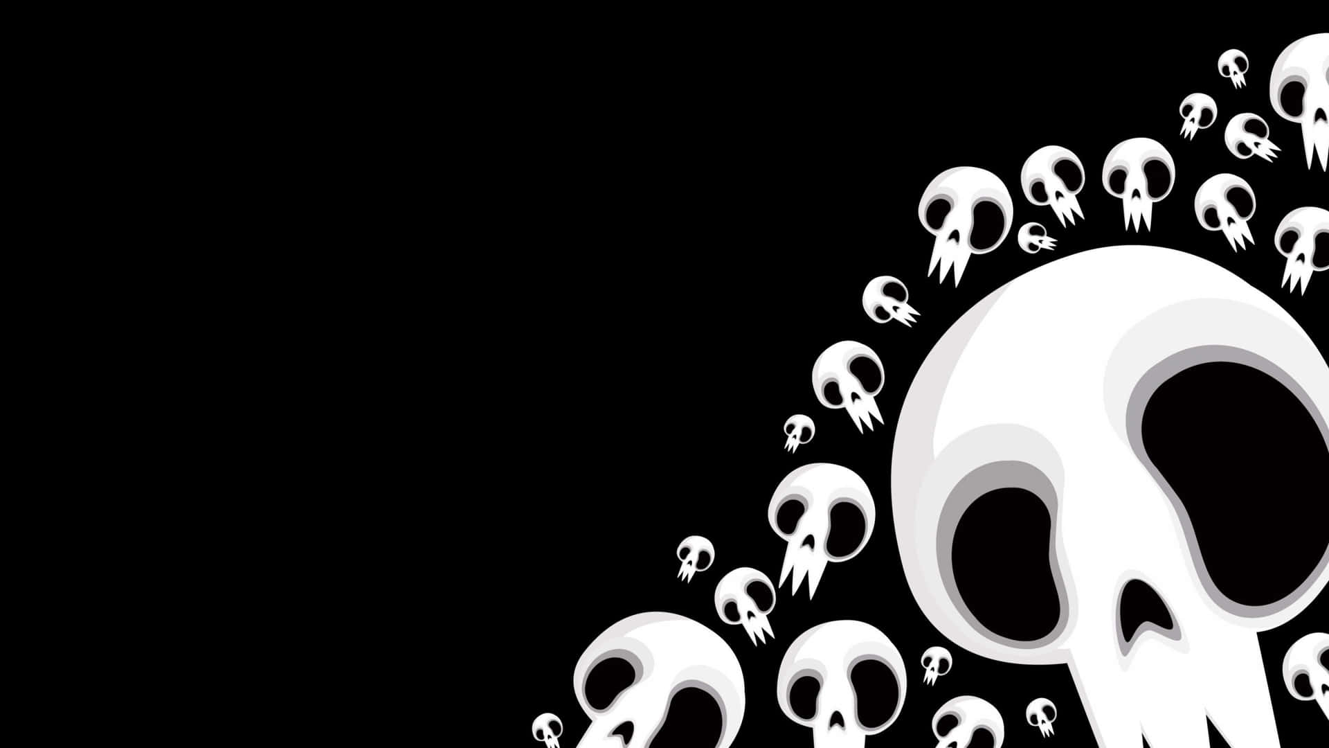 Make a Statement with an Awesome Skull Wallpaper