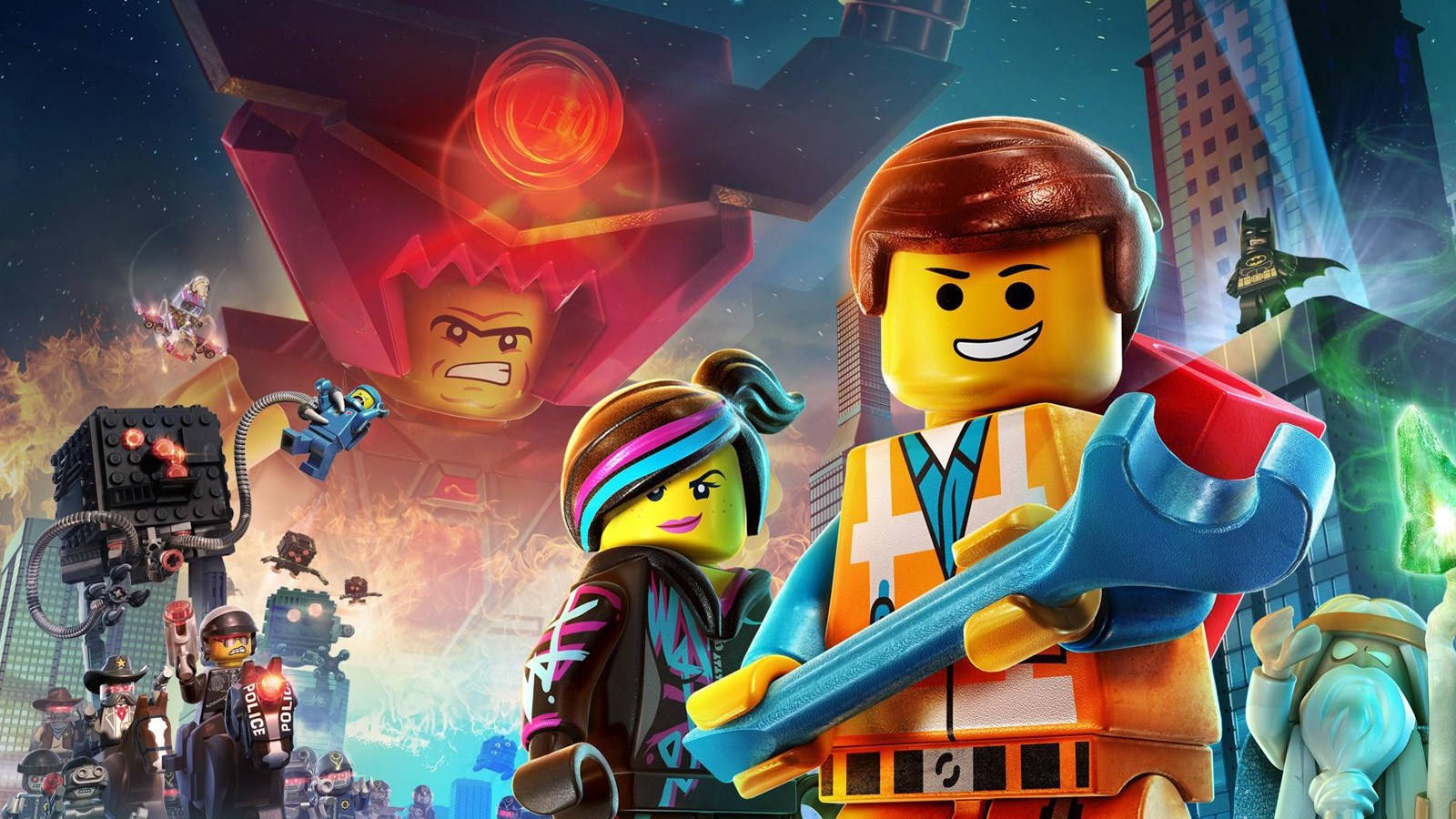 Awesome The Lego Movie Poster Characters Wallpaper