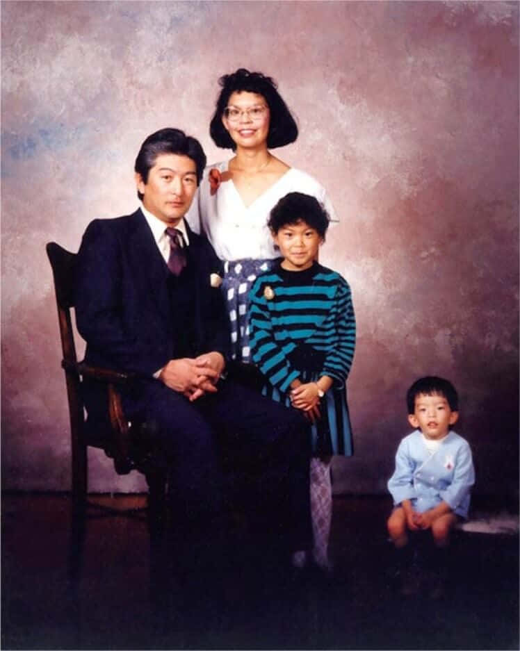 Family Picture Awkward Sitting Boy Picture