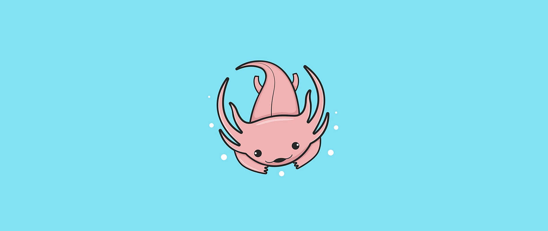 Say Cheese! Adorable Axolotl Greets Its Admirer