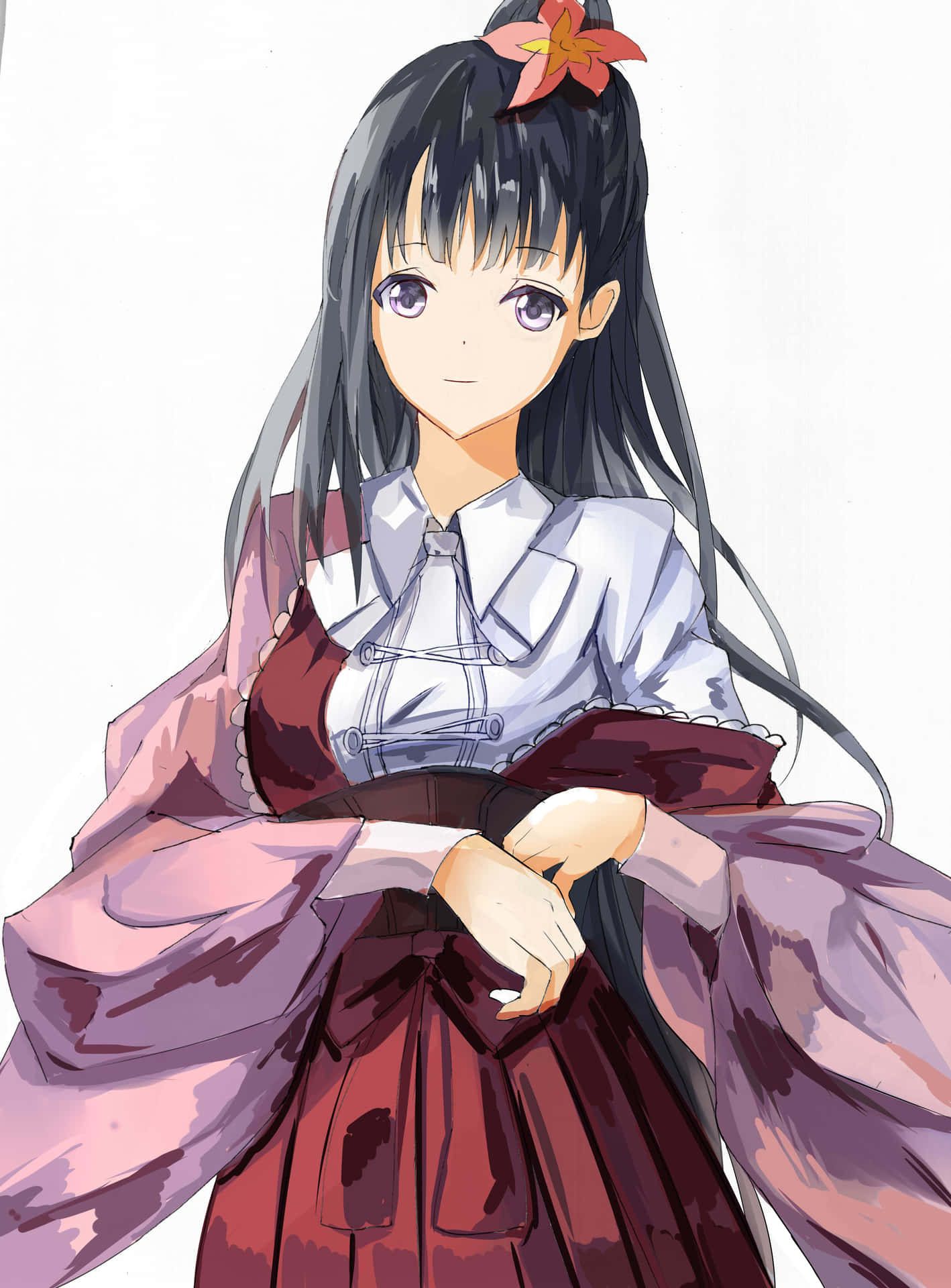 Ayame_ Yomogawa_ Anime_ Character_ Portrait Wallpaper