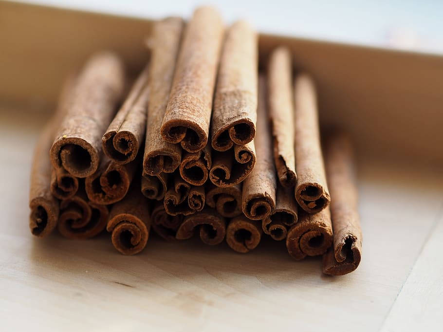 Embrace Natural Wellness - Fresh Cinnamon Sticks often used in Ayurvedic Healing Practice Wallpaper
