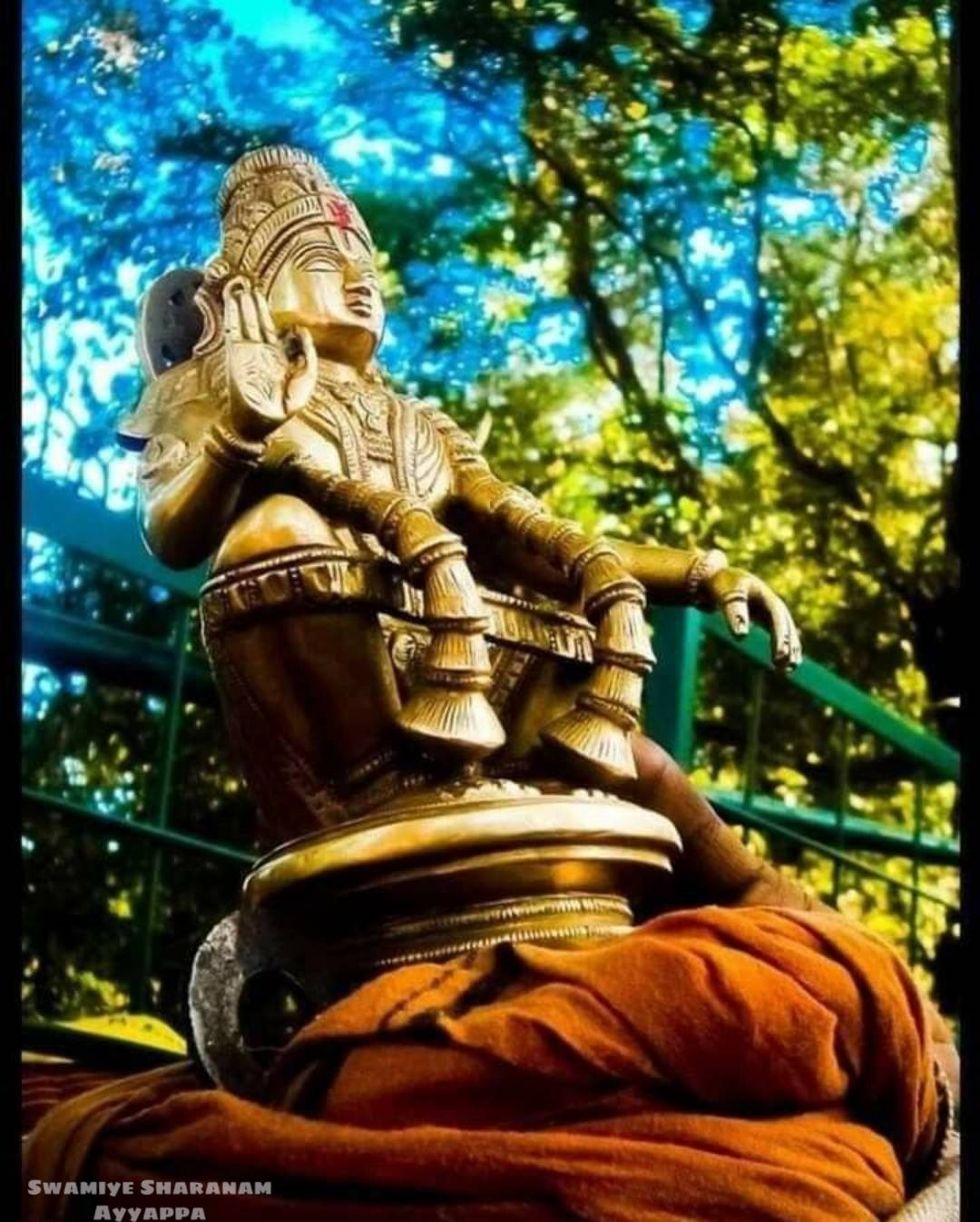 Ayyappan Brass Statue